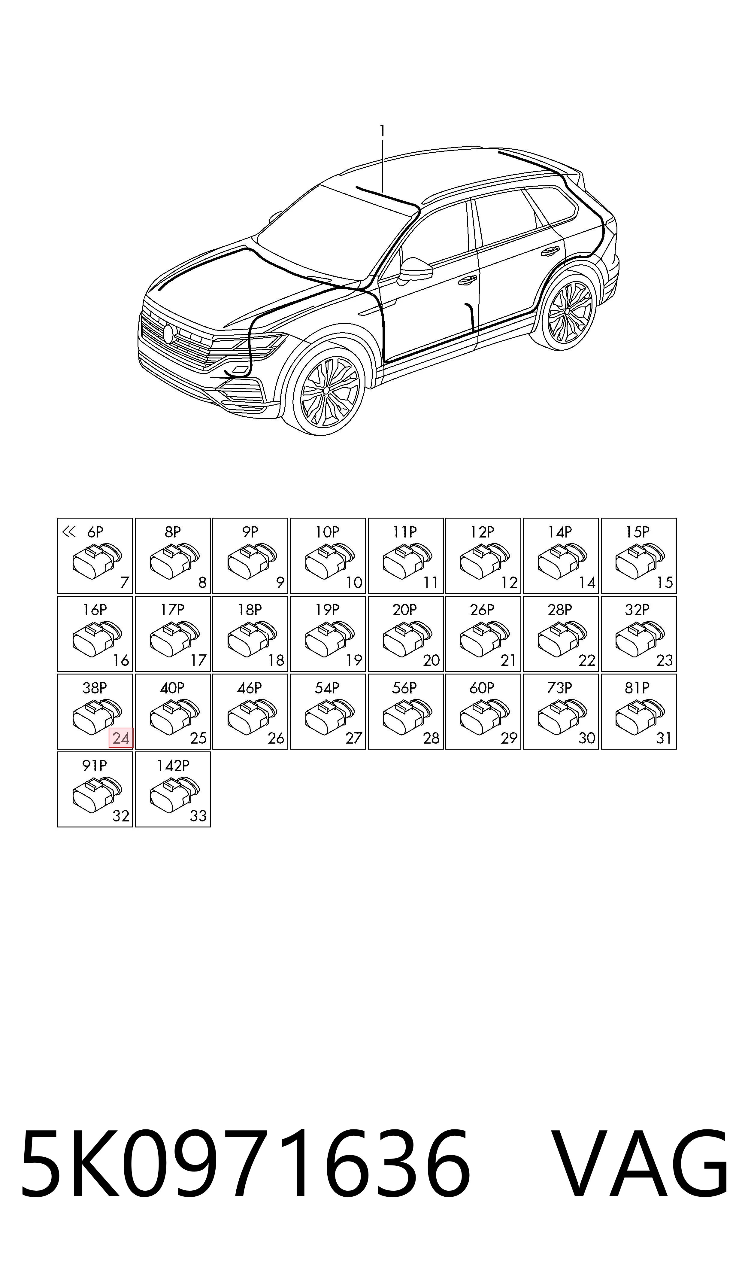 5K0971636 VAG 