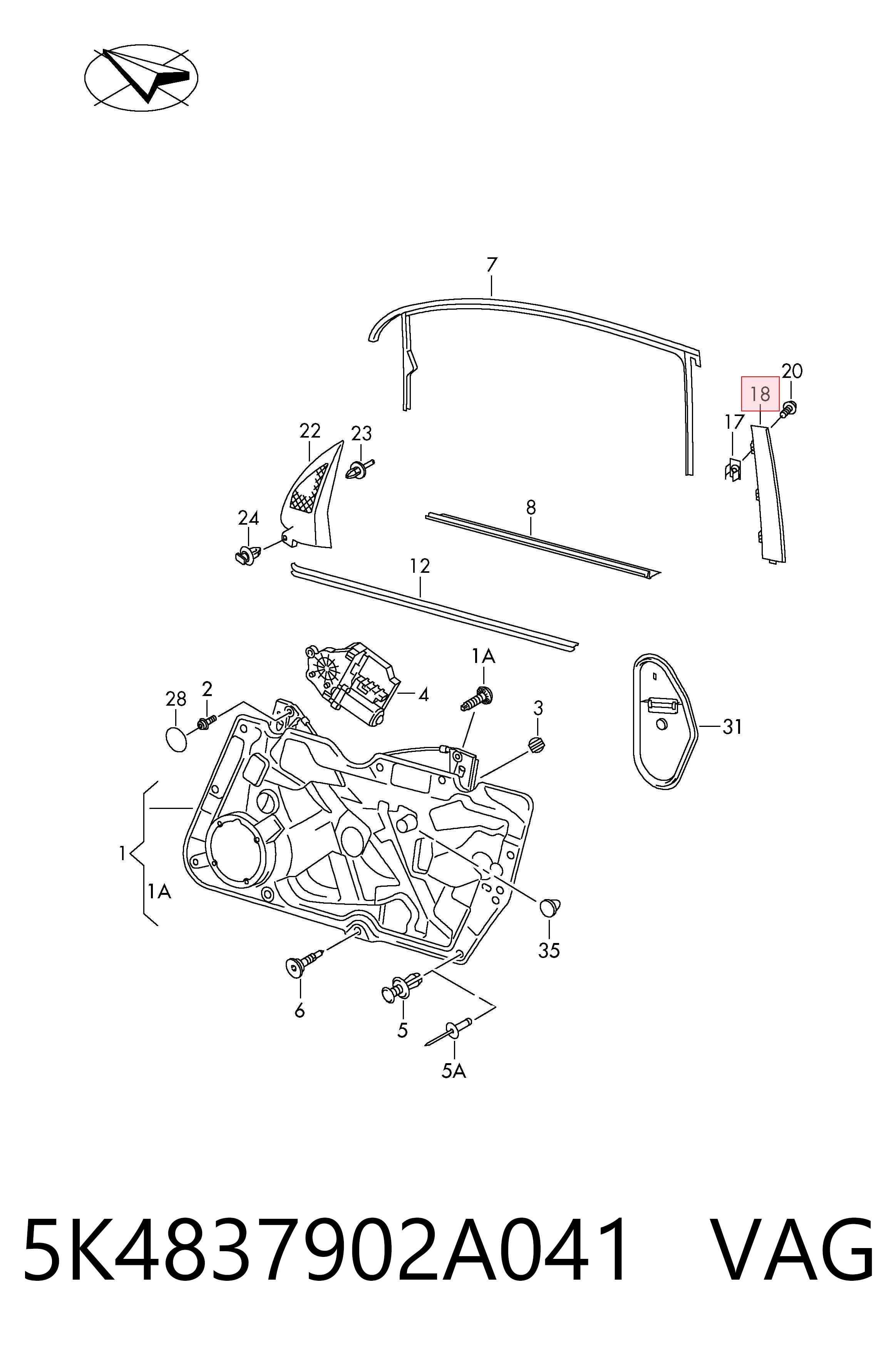 5K4837902A041 VAG