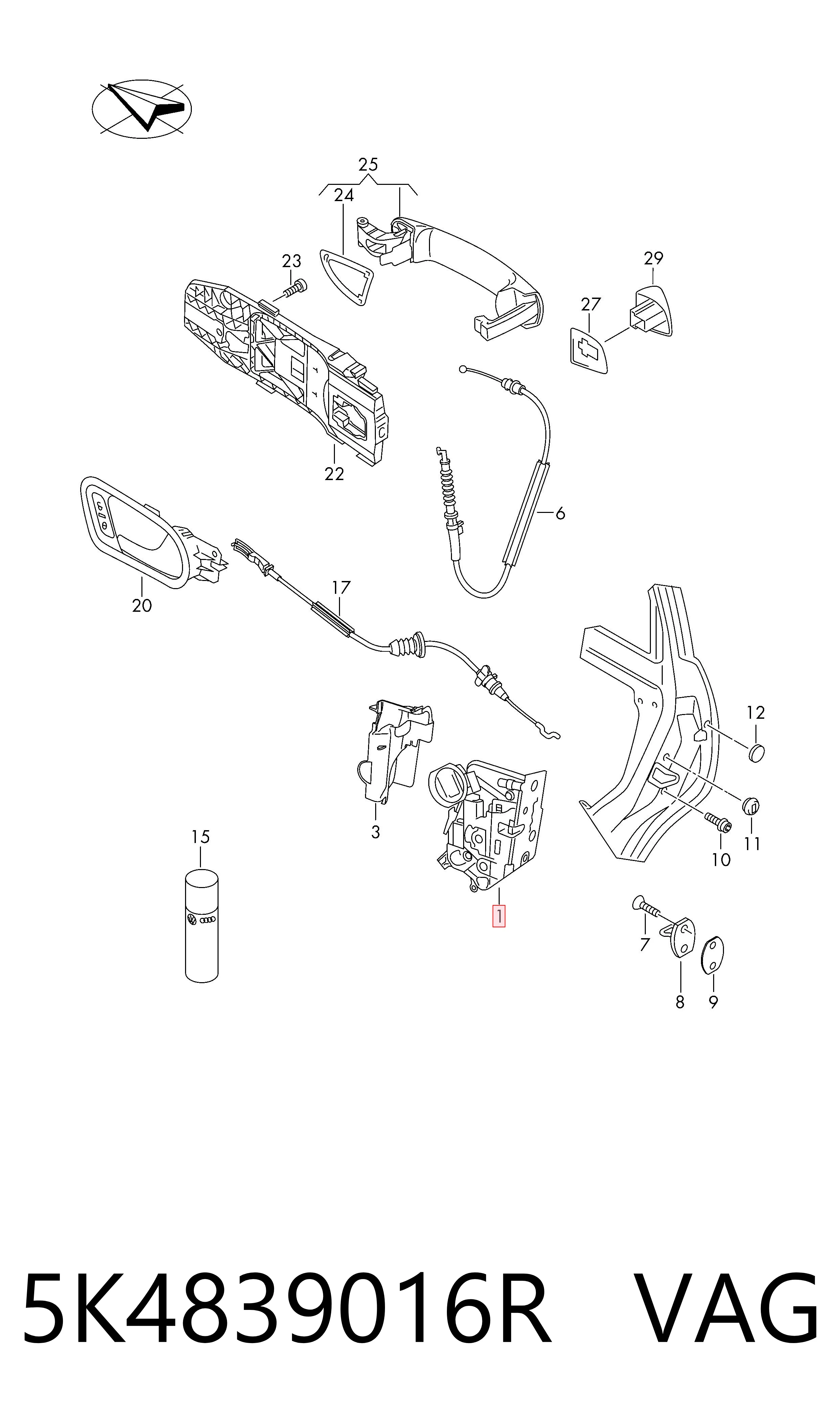 5K4839016R VAG