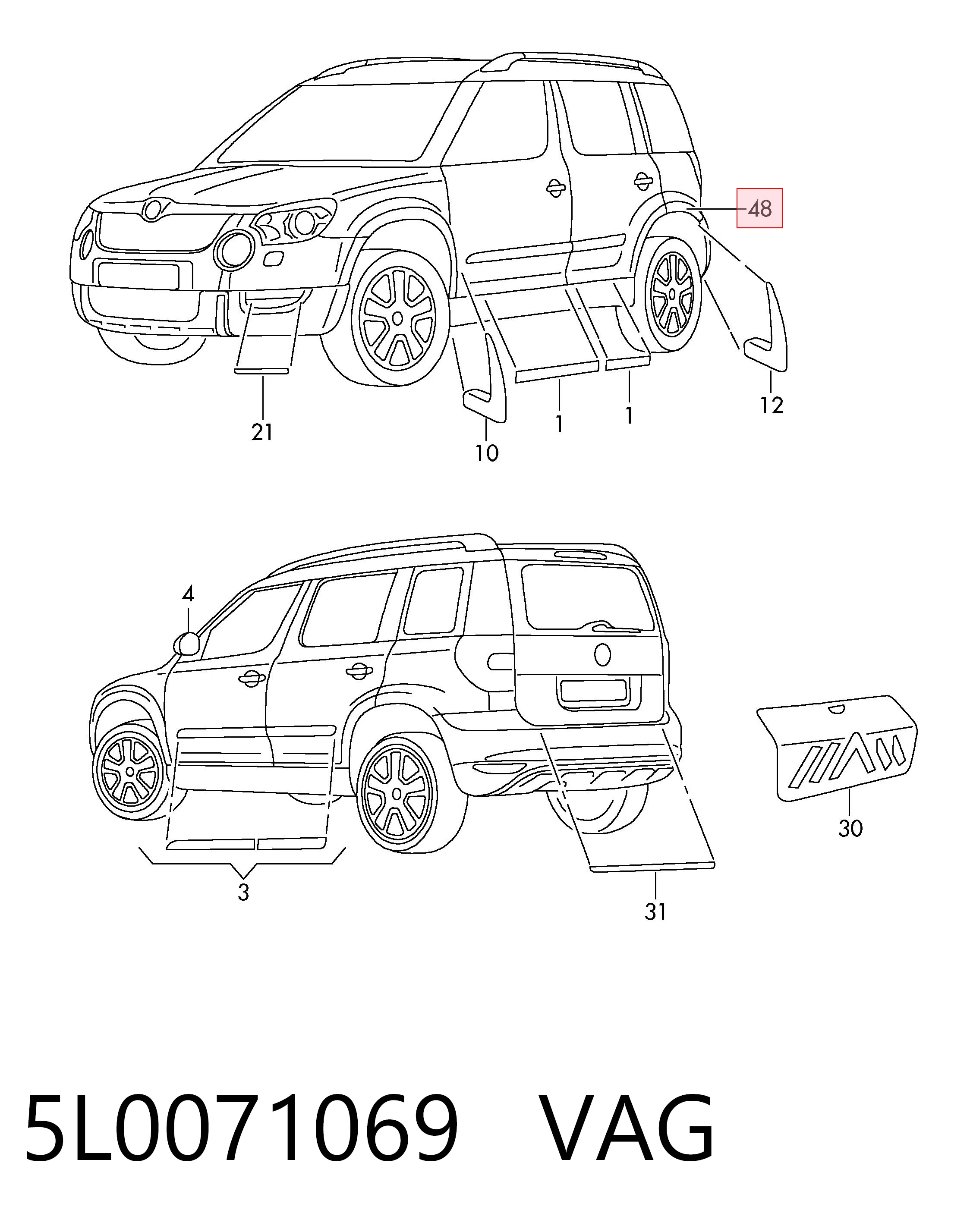 5L0071069 VAG 