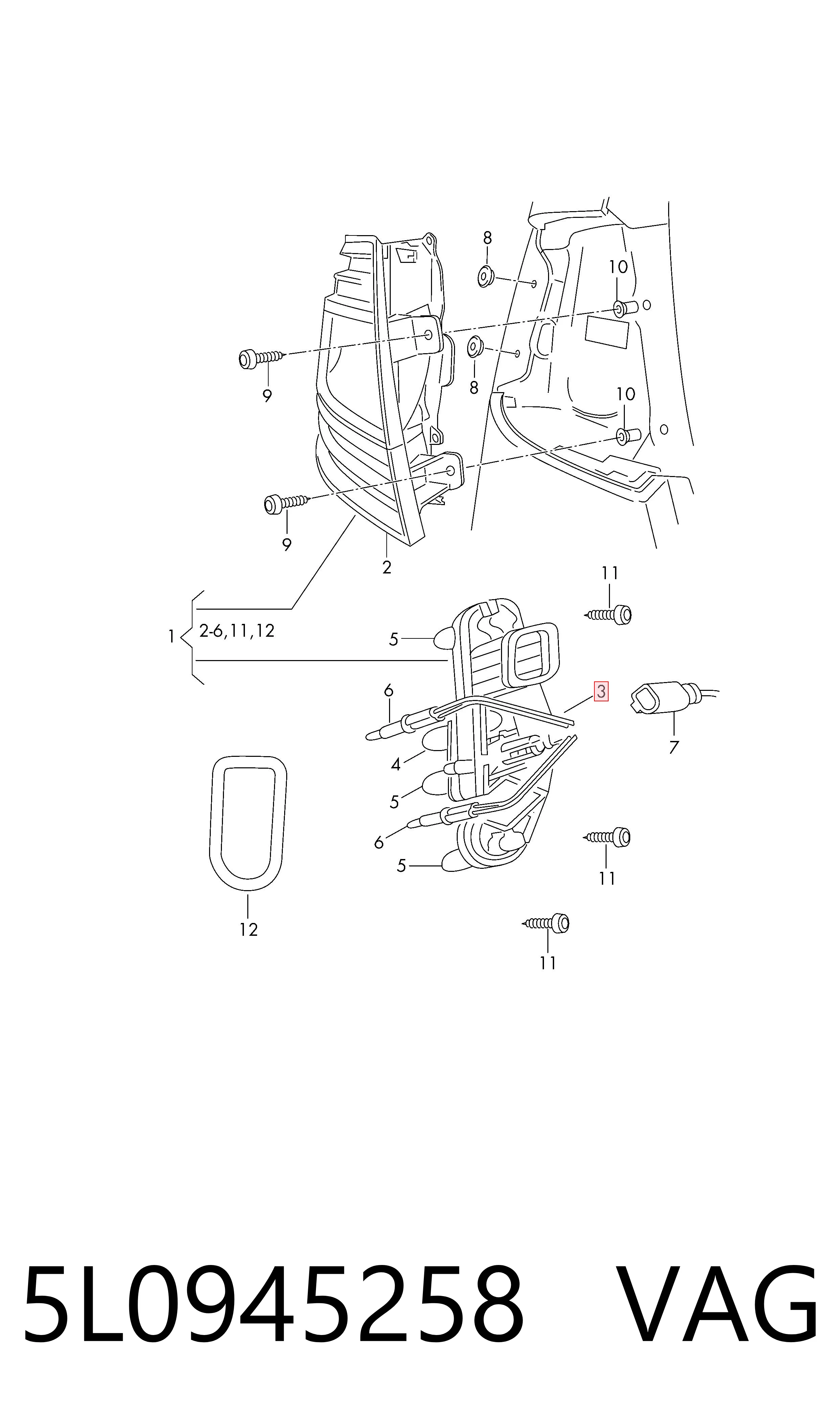 5L0945258 VAG 