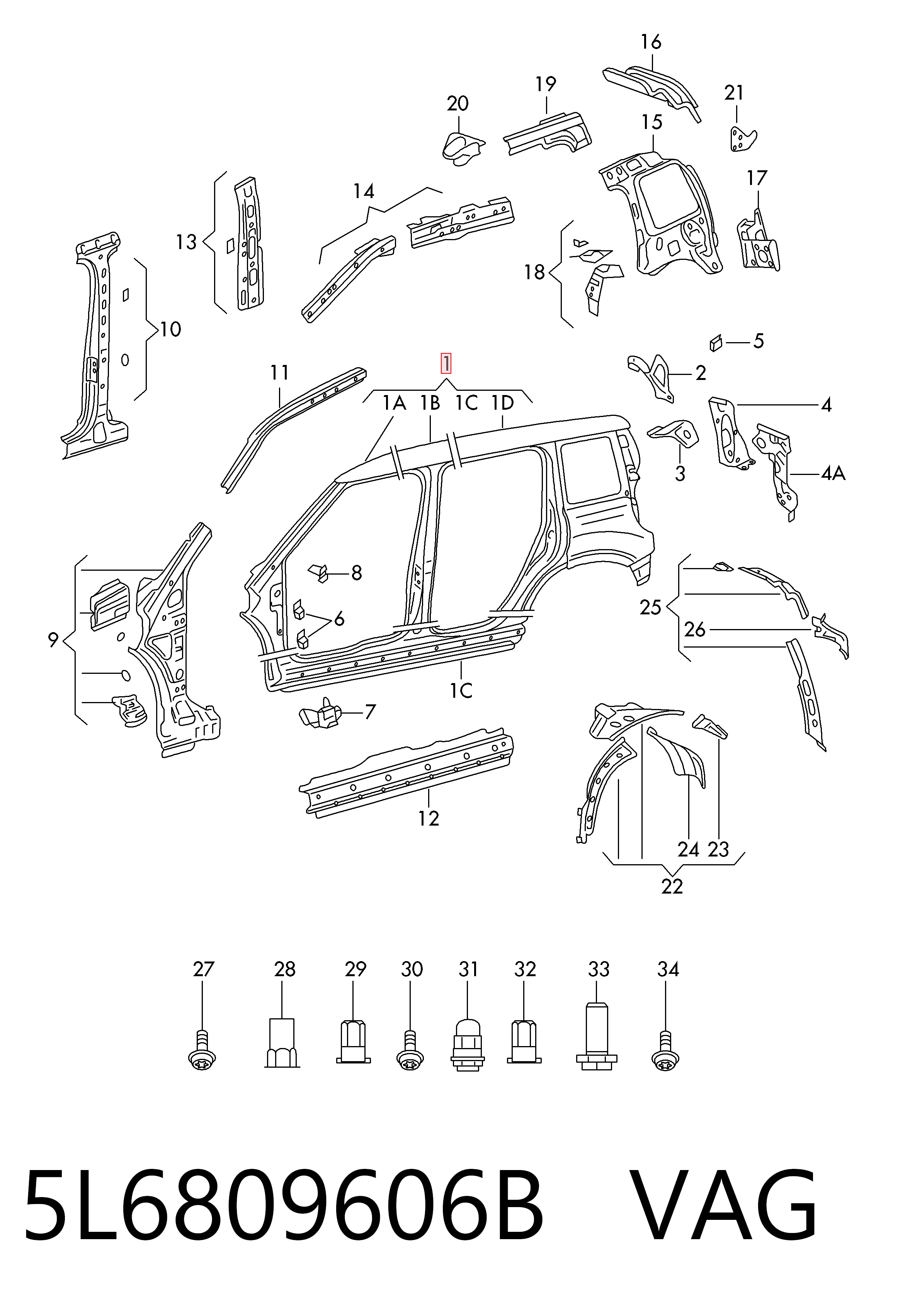 5L6809606B VAG