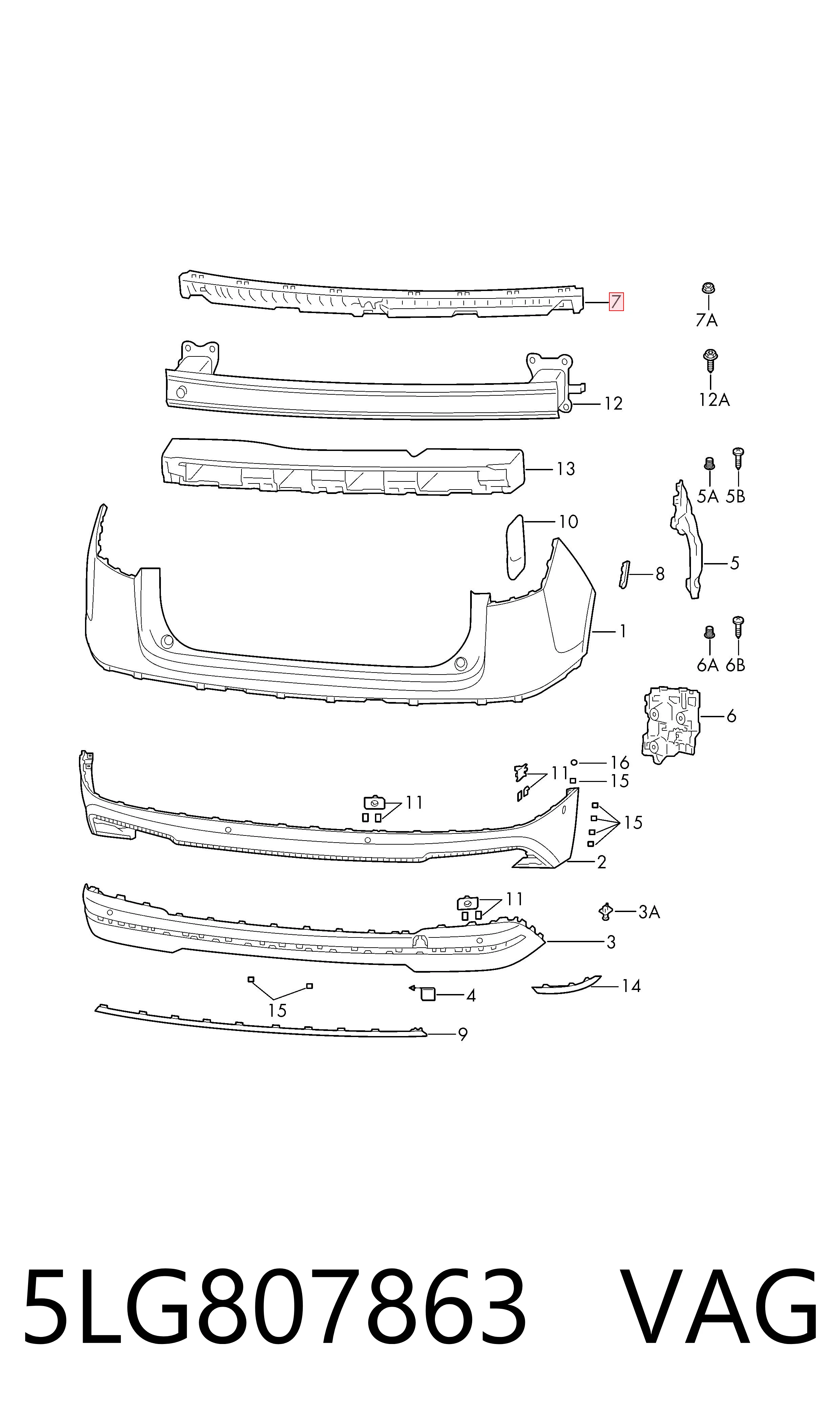 5LG807863 VAG 