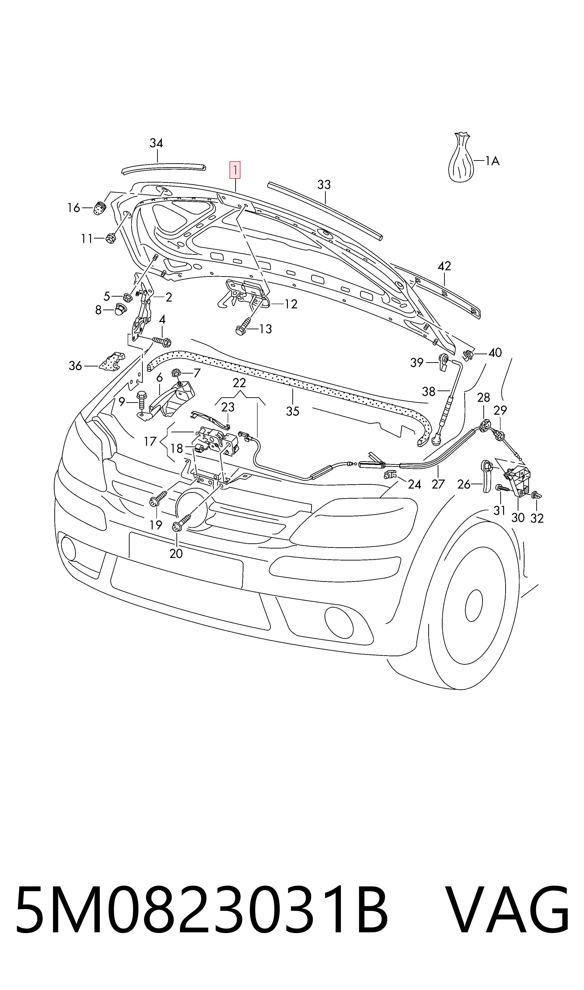 Capota Volkswagen Golf preço, a partir de 164,63 USD