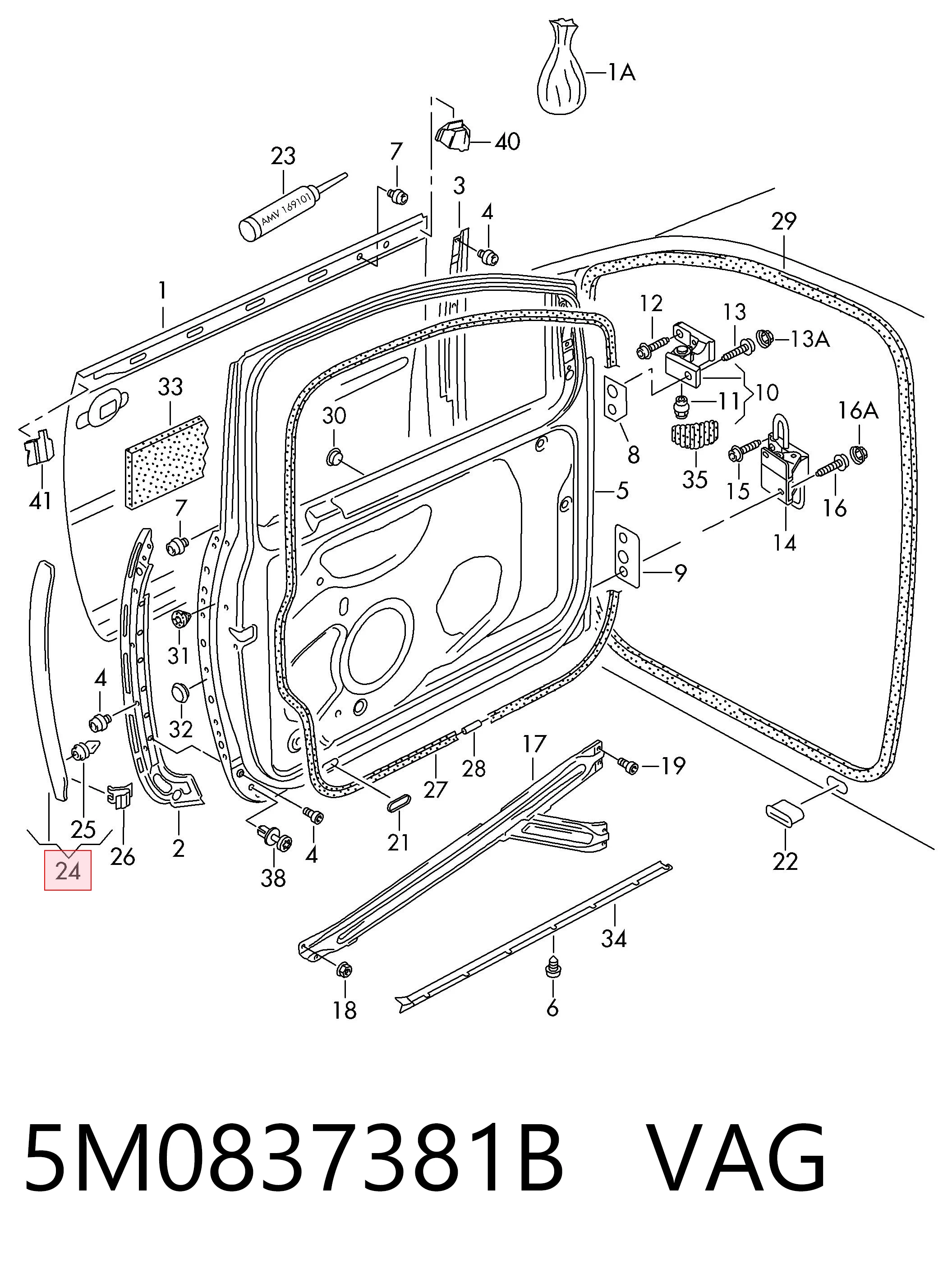 5M0837381B VAG