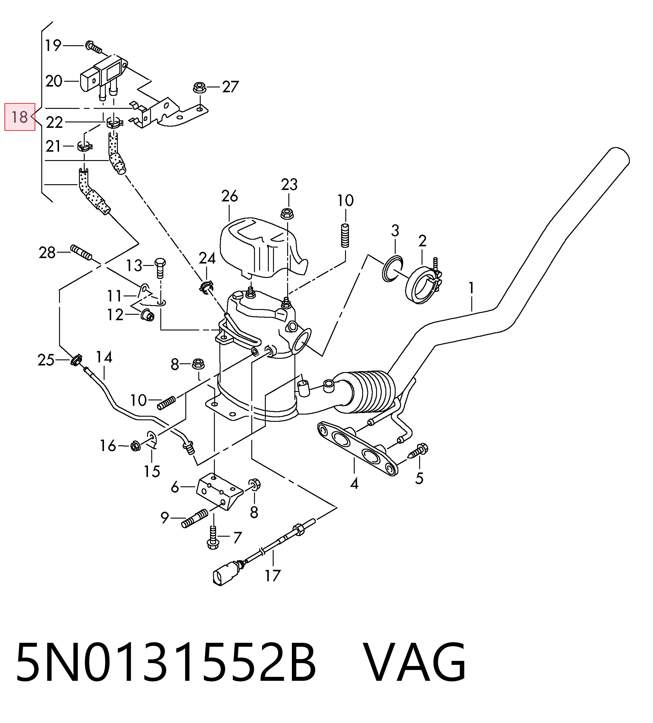 5N0131552B VAG