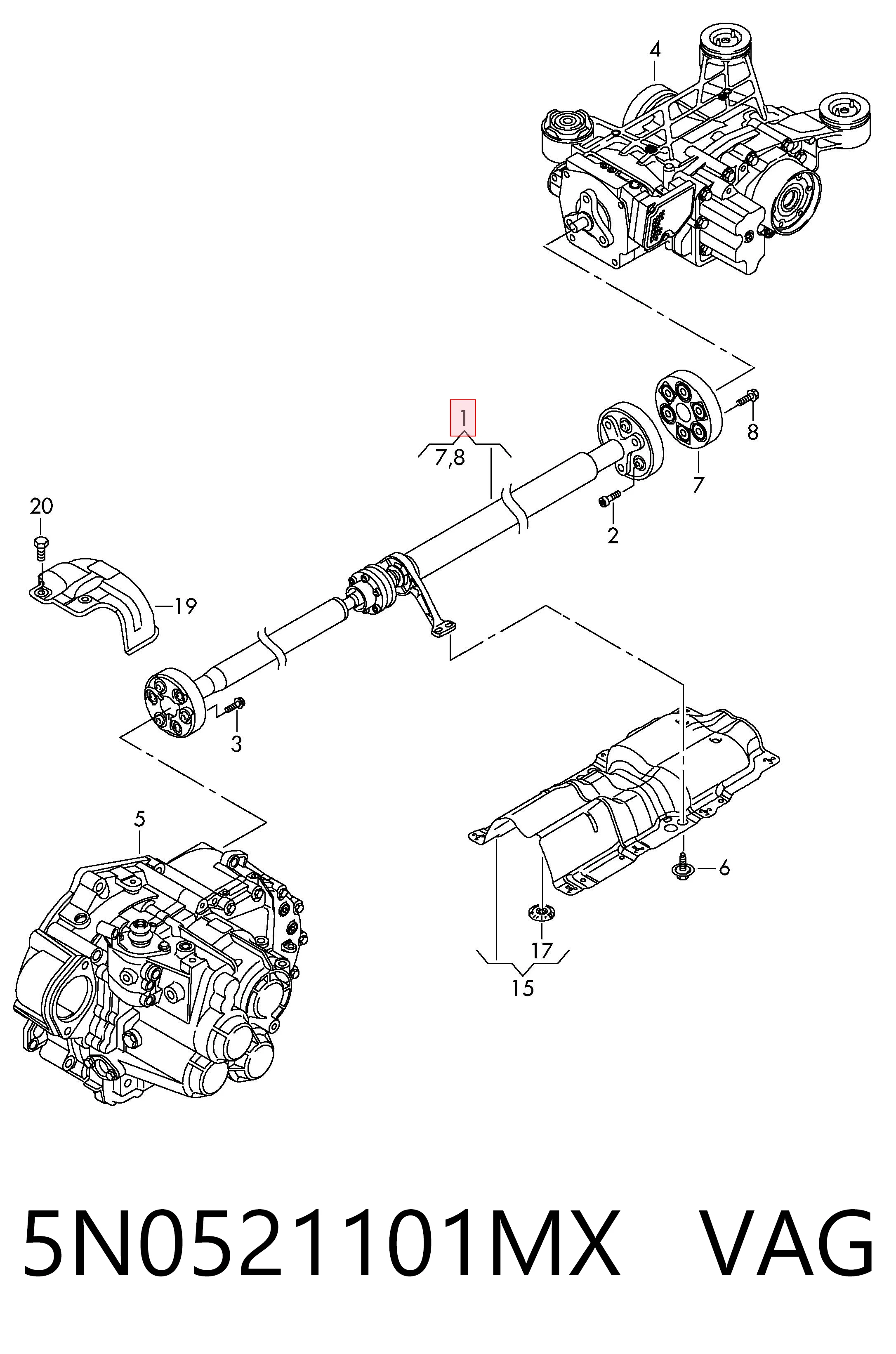 5N0521101MX VAG