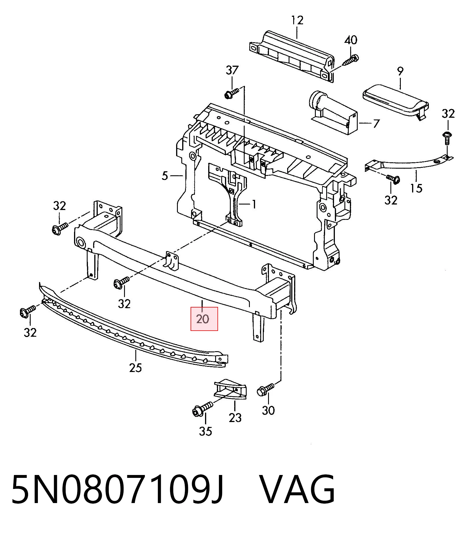 5N0807109J VAG