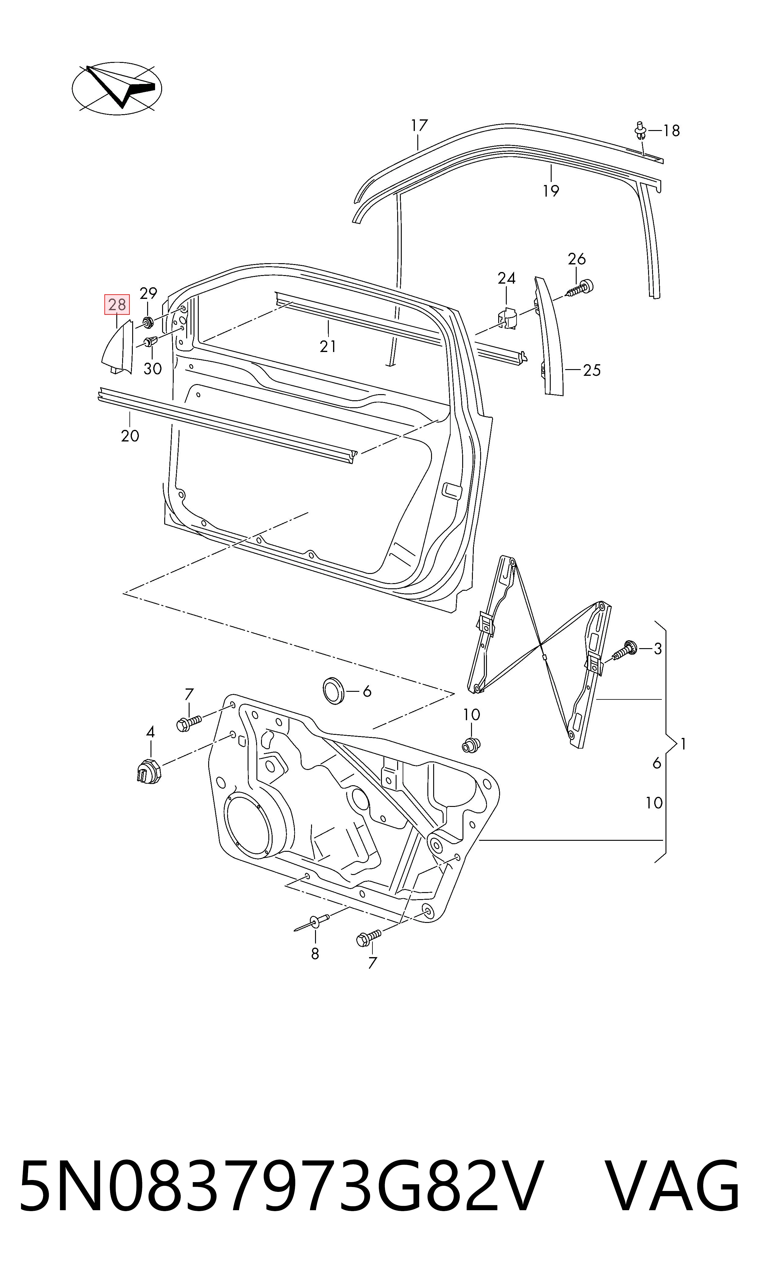 5N0837973G82V VAG