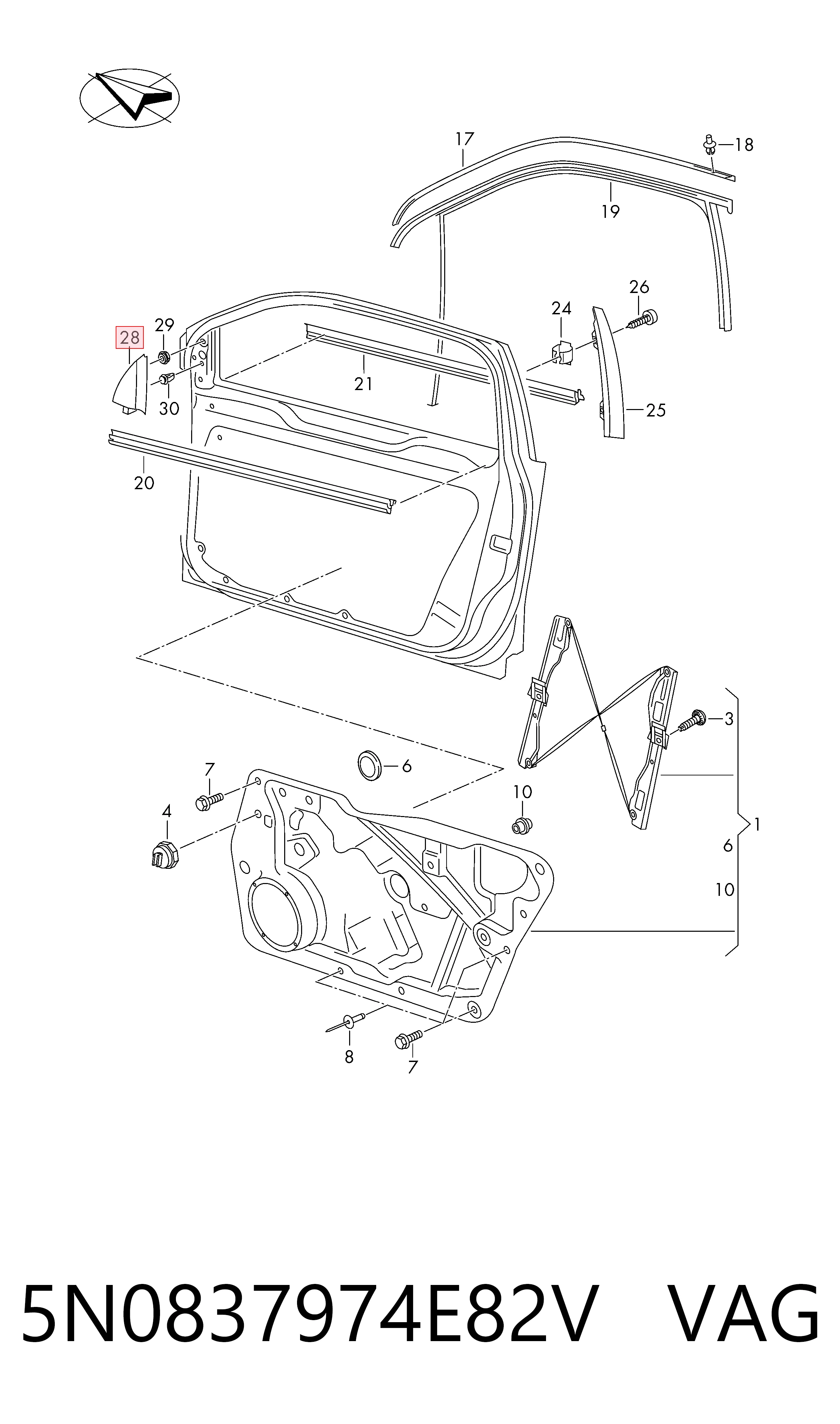 5N0837974E82V VAG
