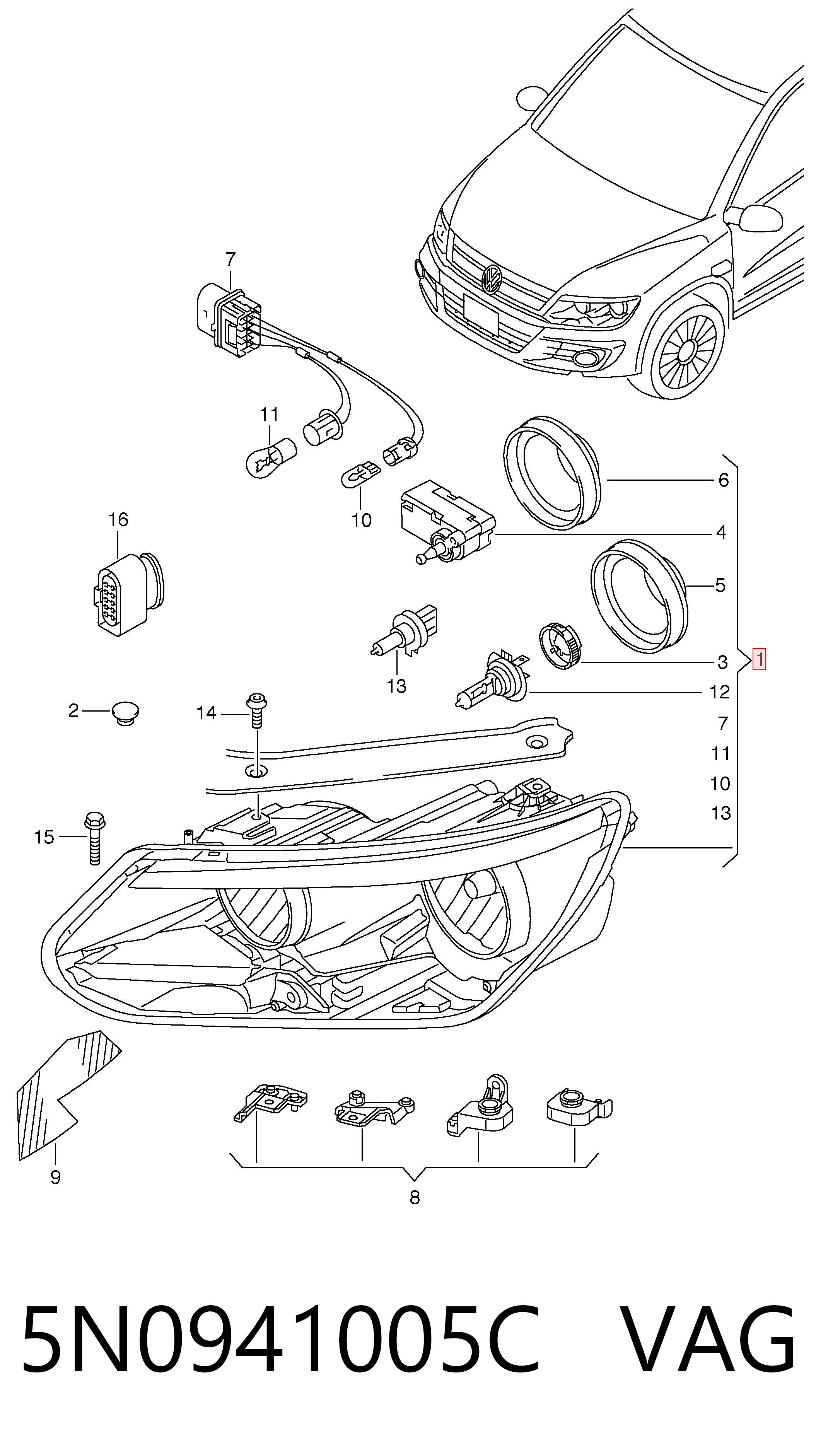 5N0941005C VAG