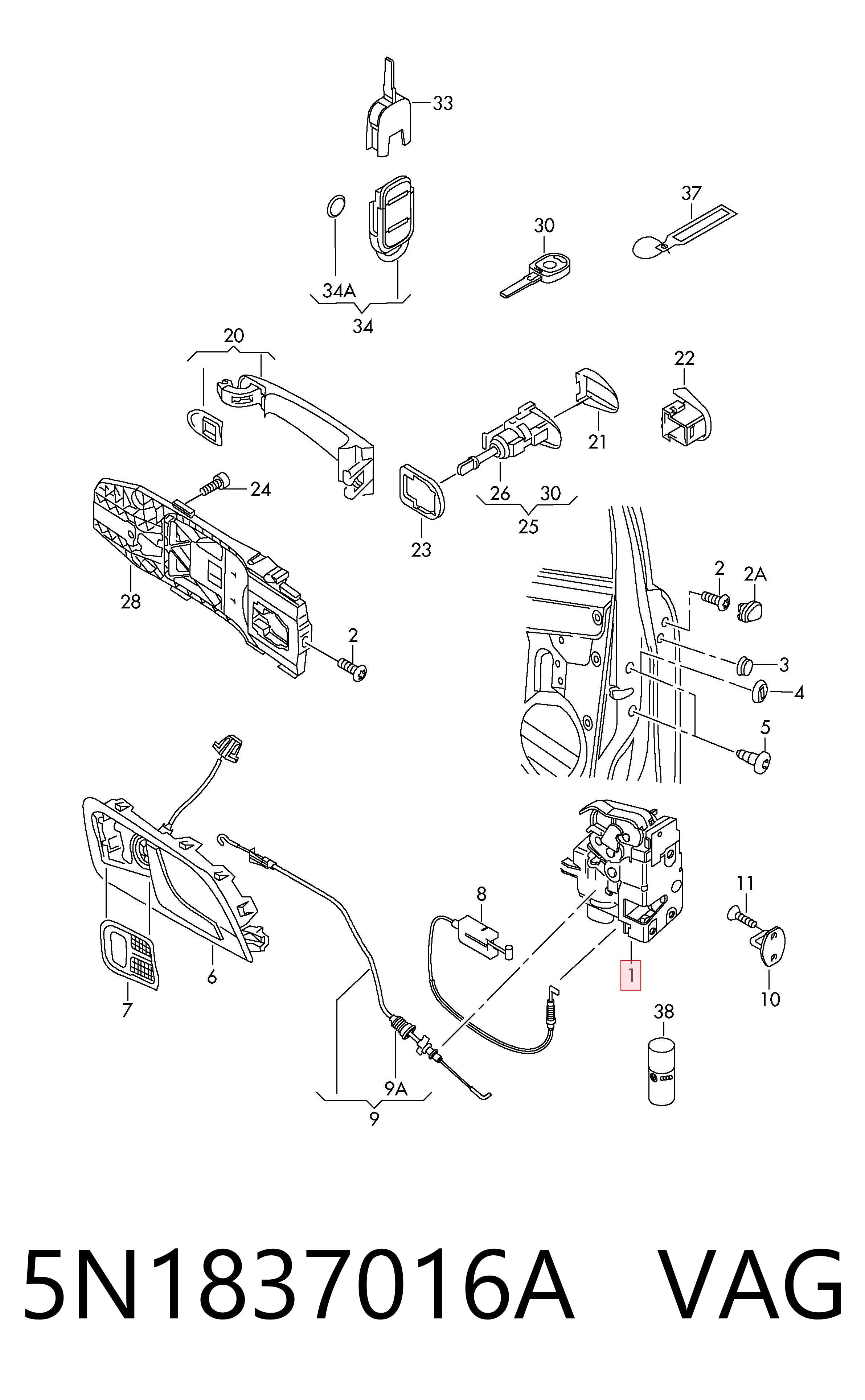 5N1837016A VAG