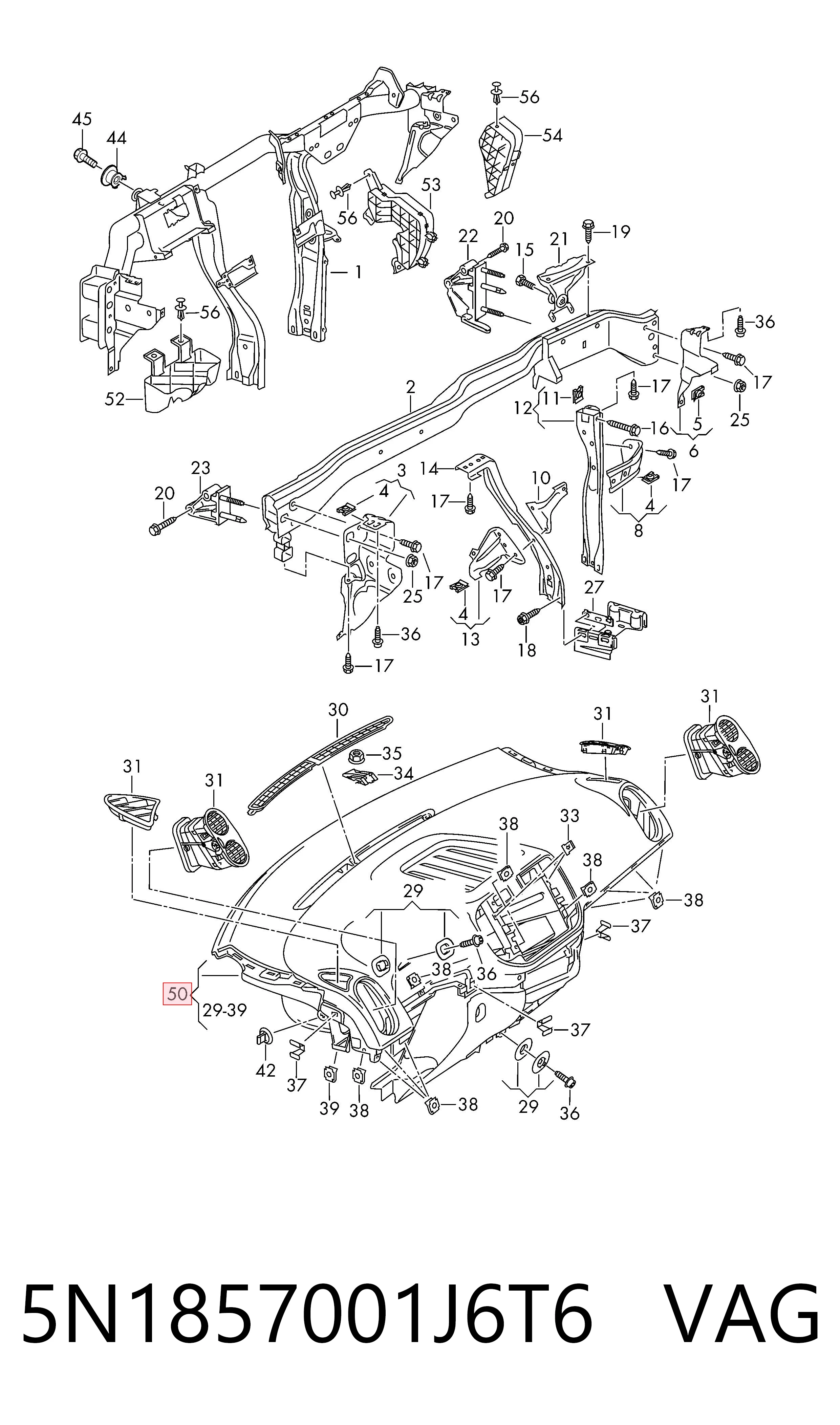 5N1857001J6T6 VAG
