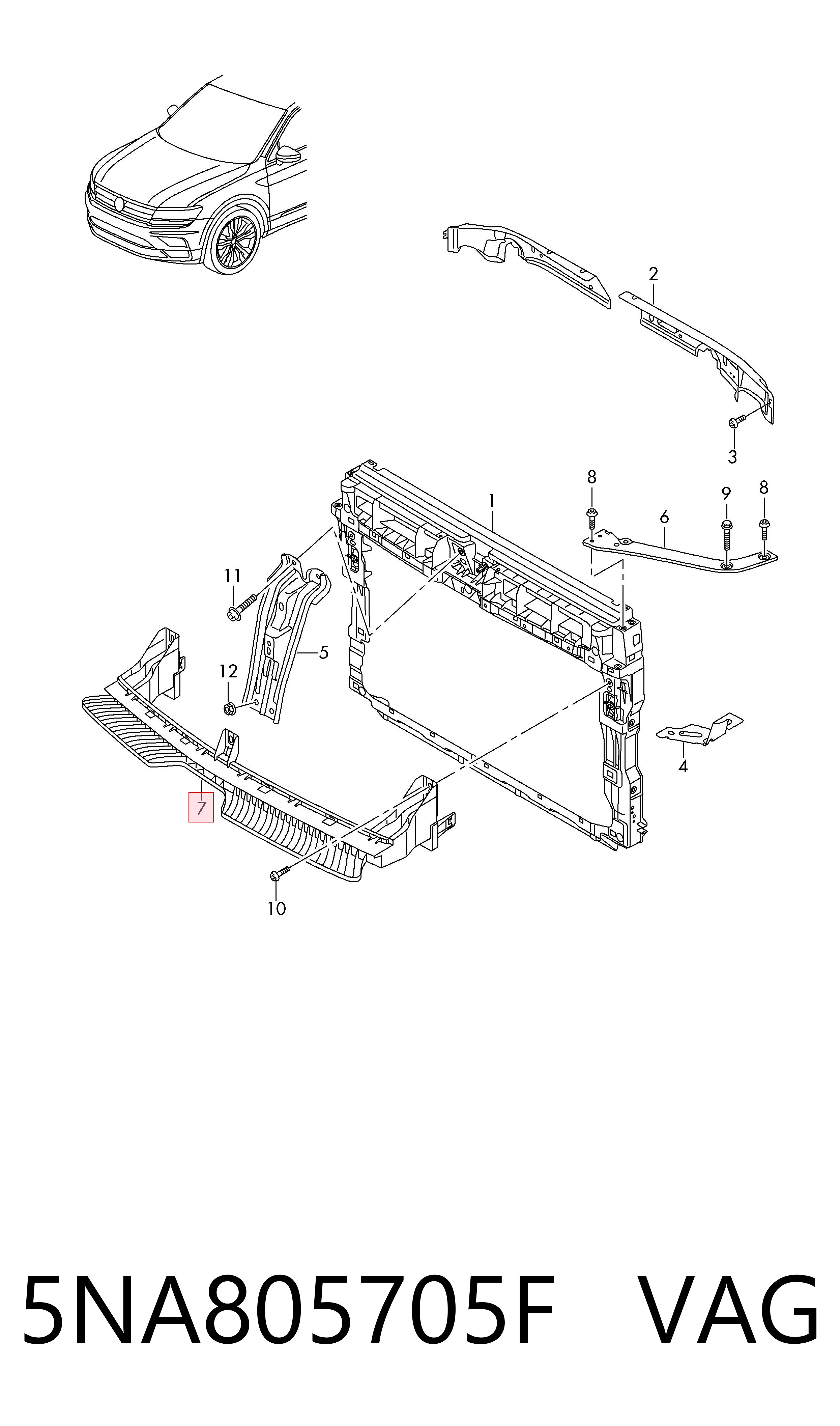 5NA805705F VAG
