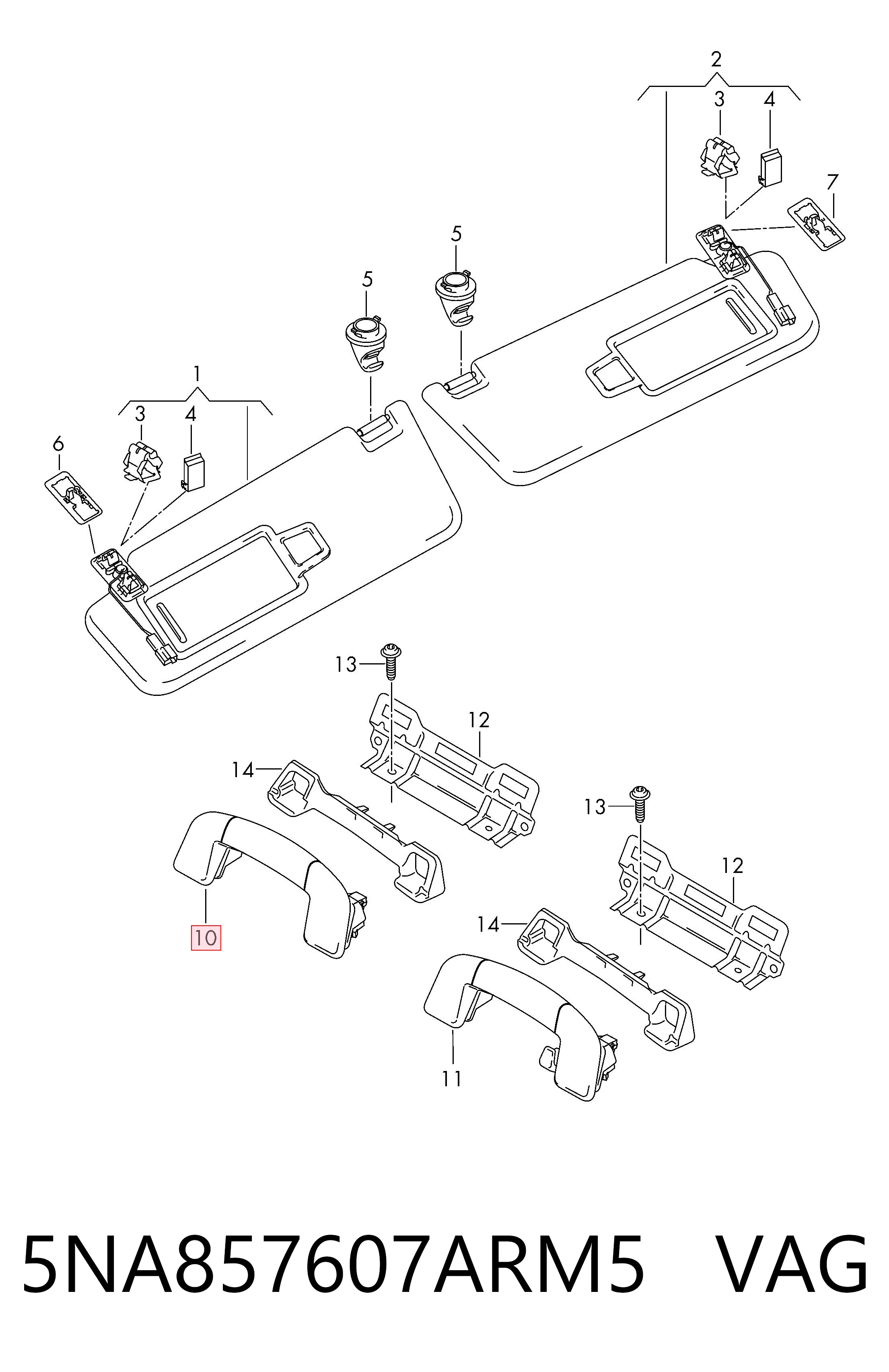 5NA857607ARM5 VAG