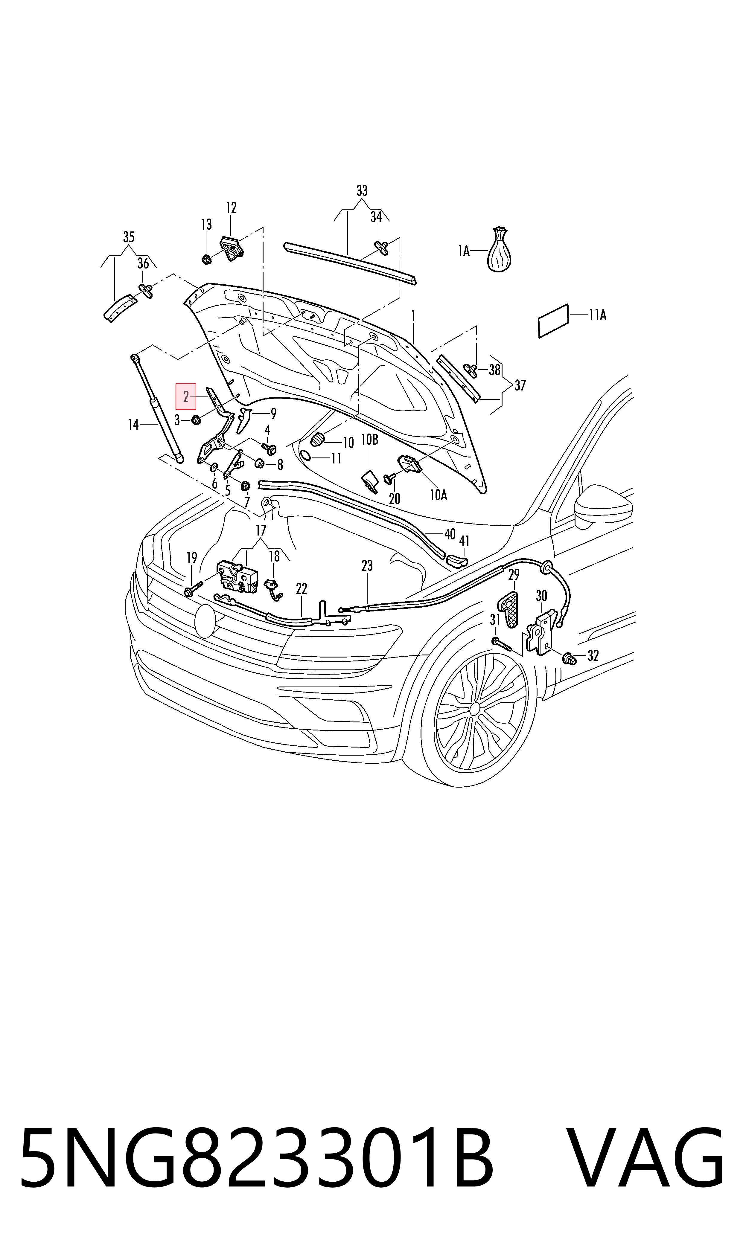5NG823301B VAG