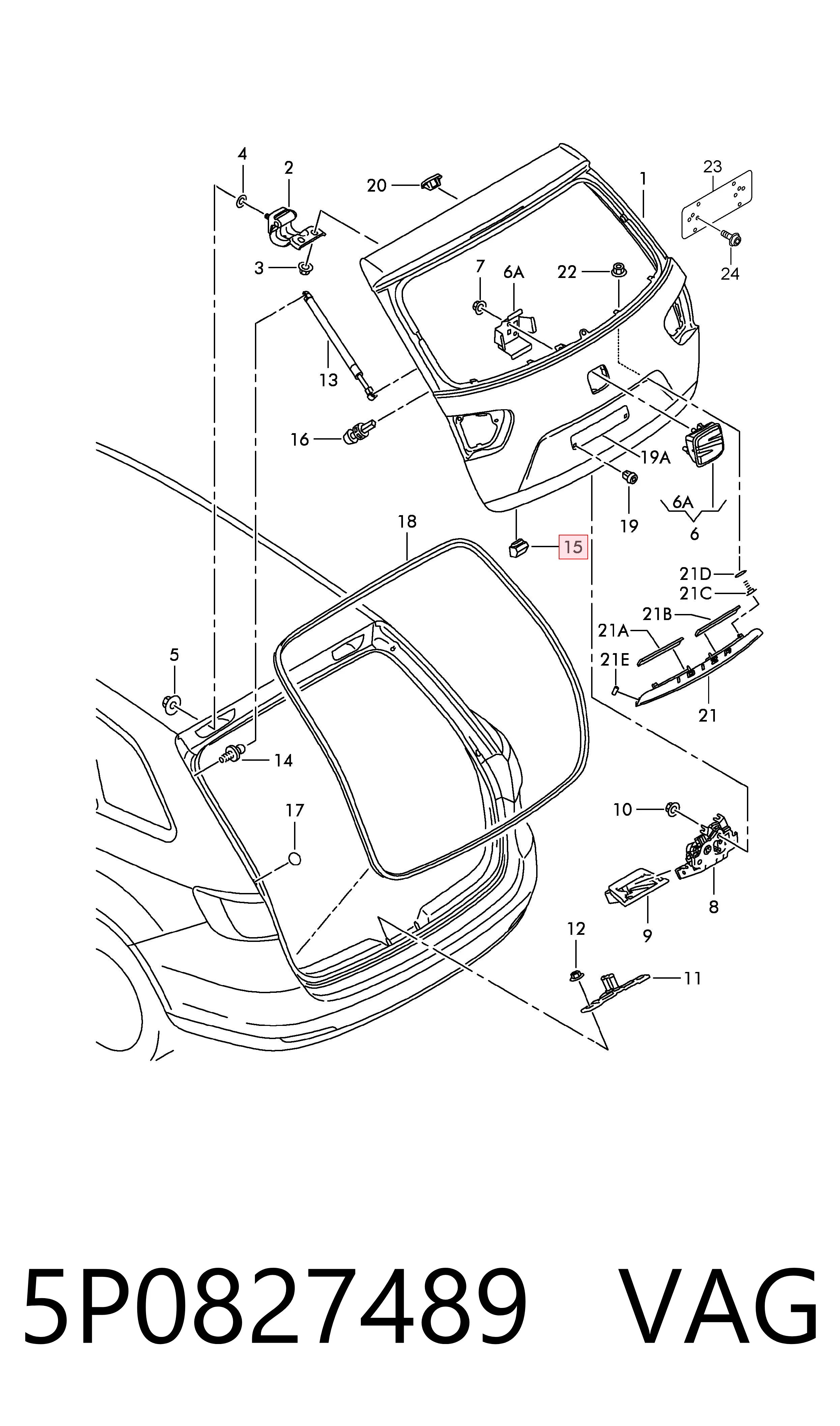 5P0827489 VAG