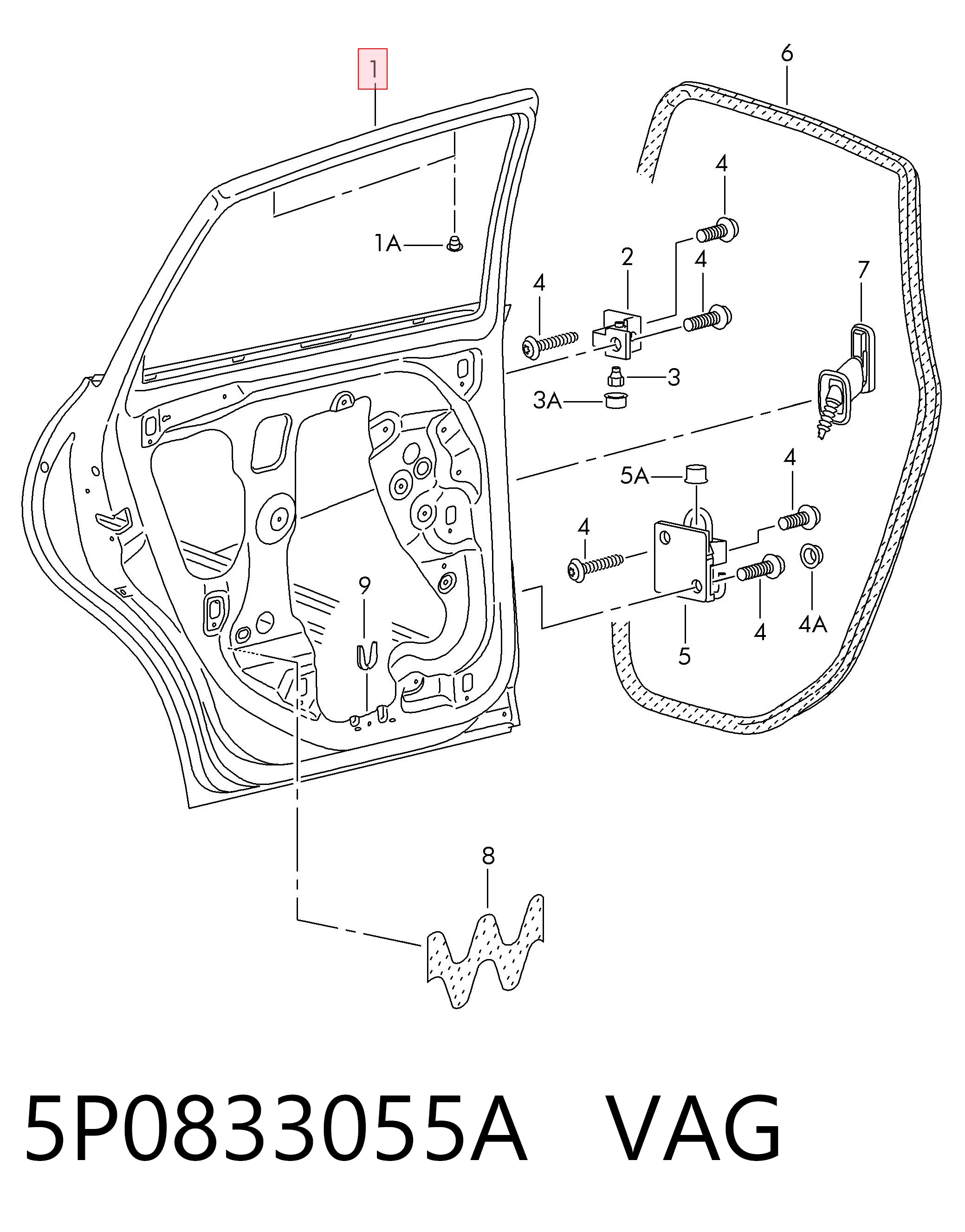 5P0833055A VAG