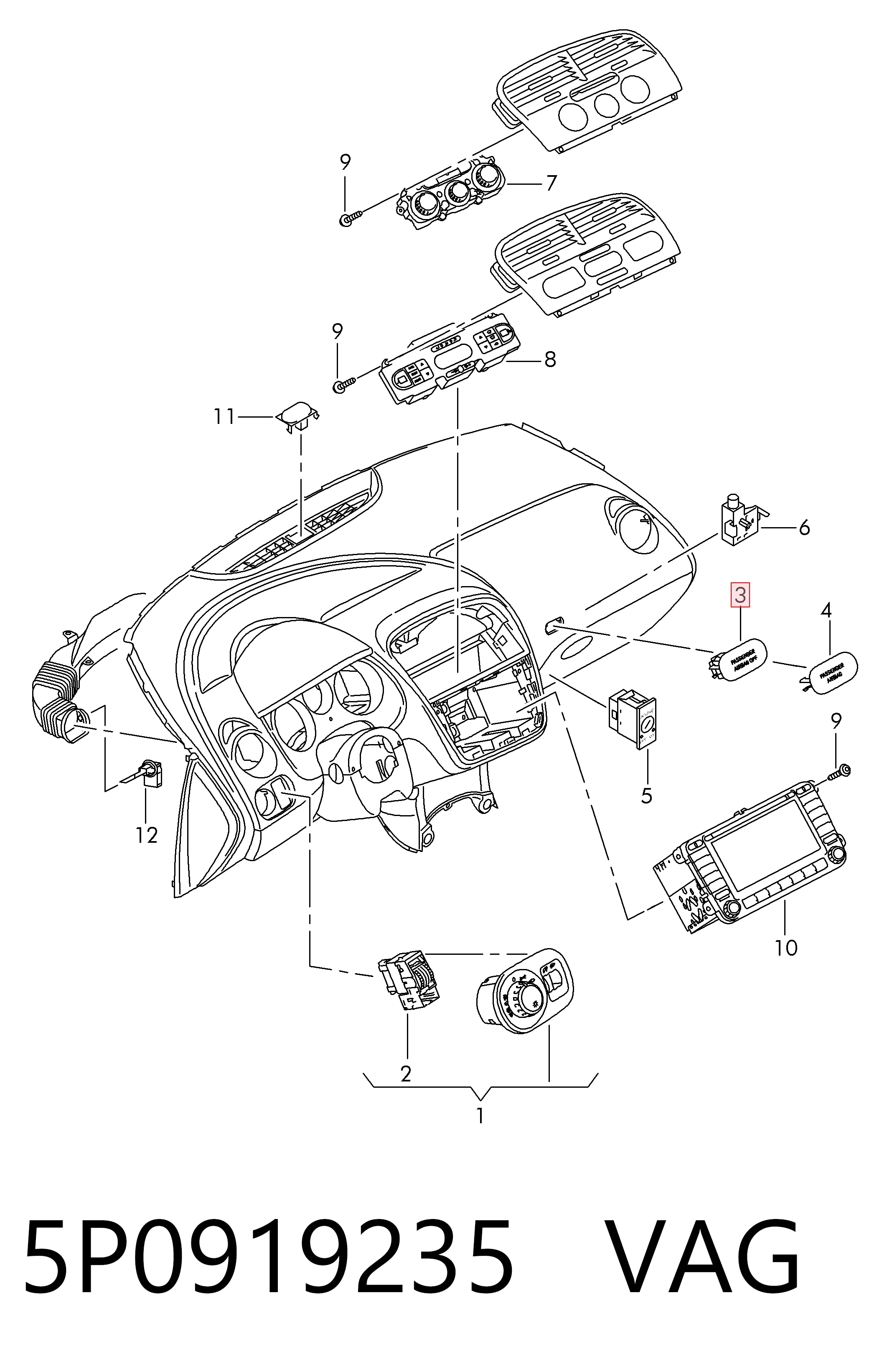 5P0919235 VAG
