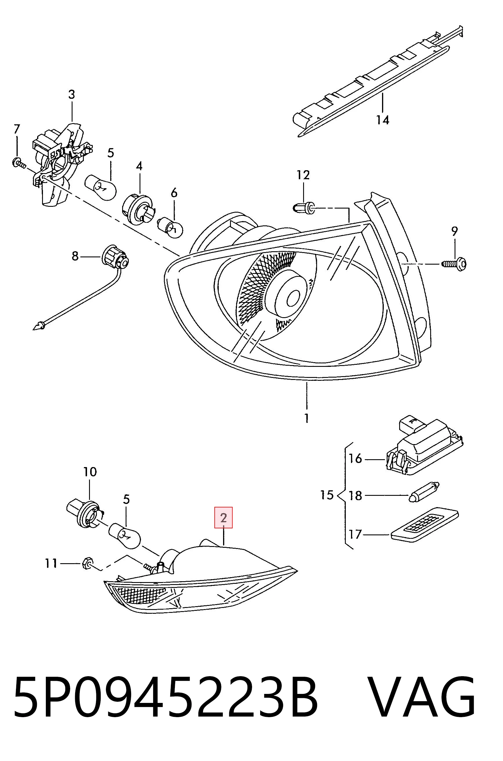 5P0945223B VAG