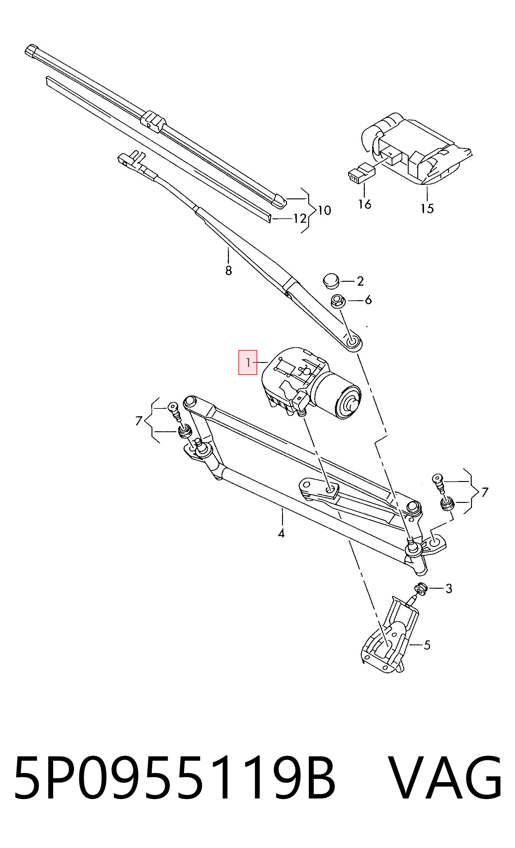 5P0955119B VAG