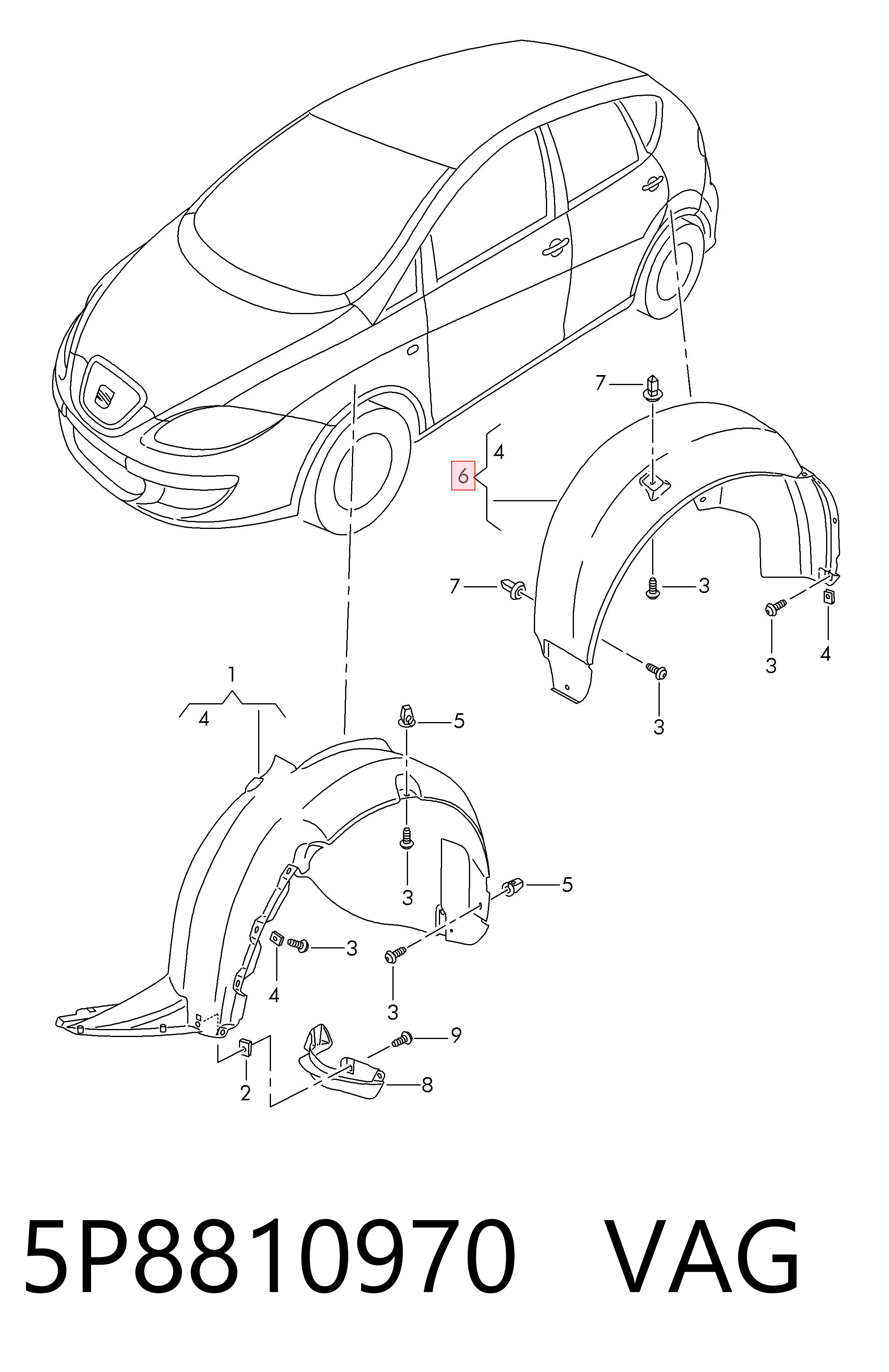 5P8810970 VAG
