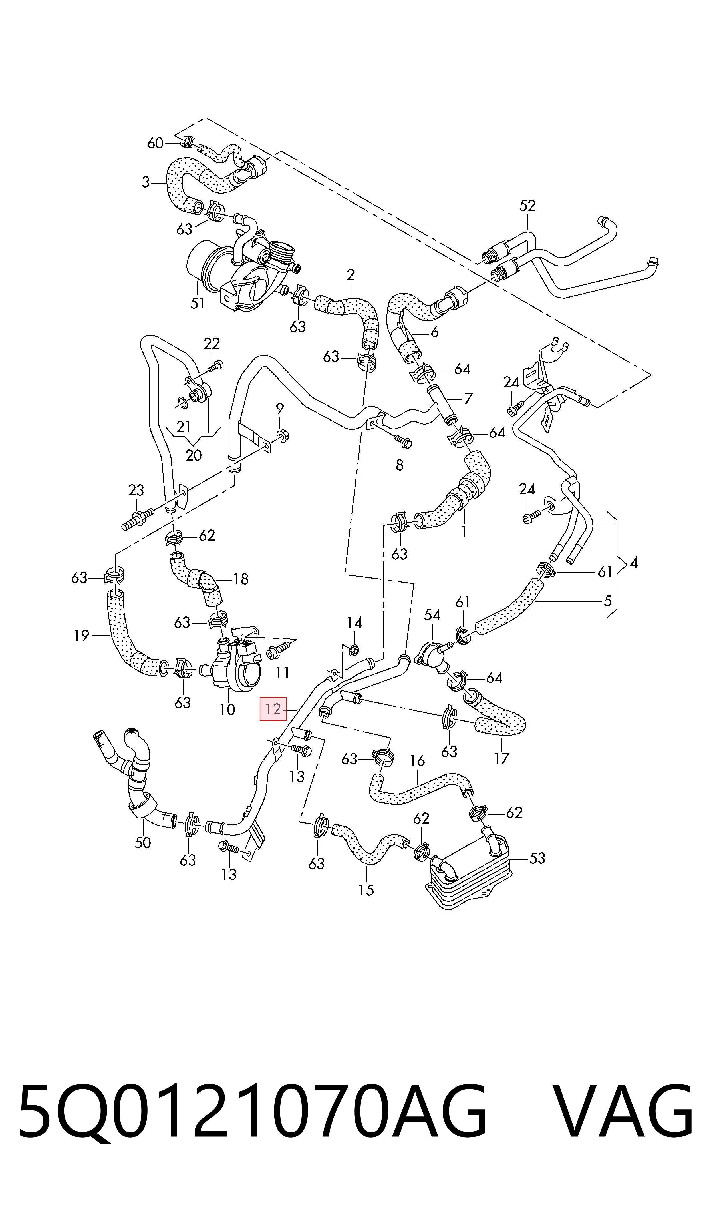5Q0121070AG VAG