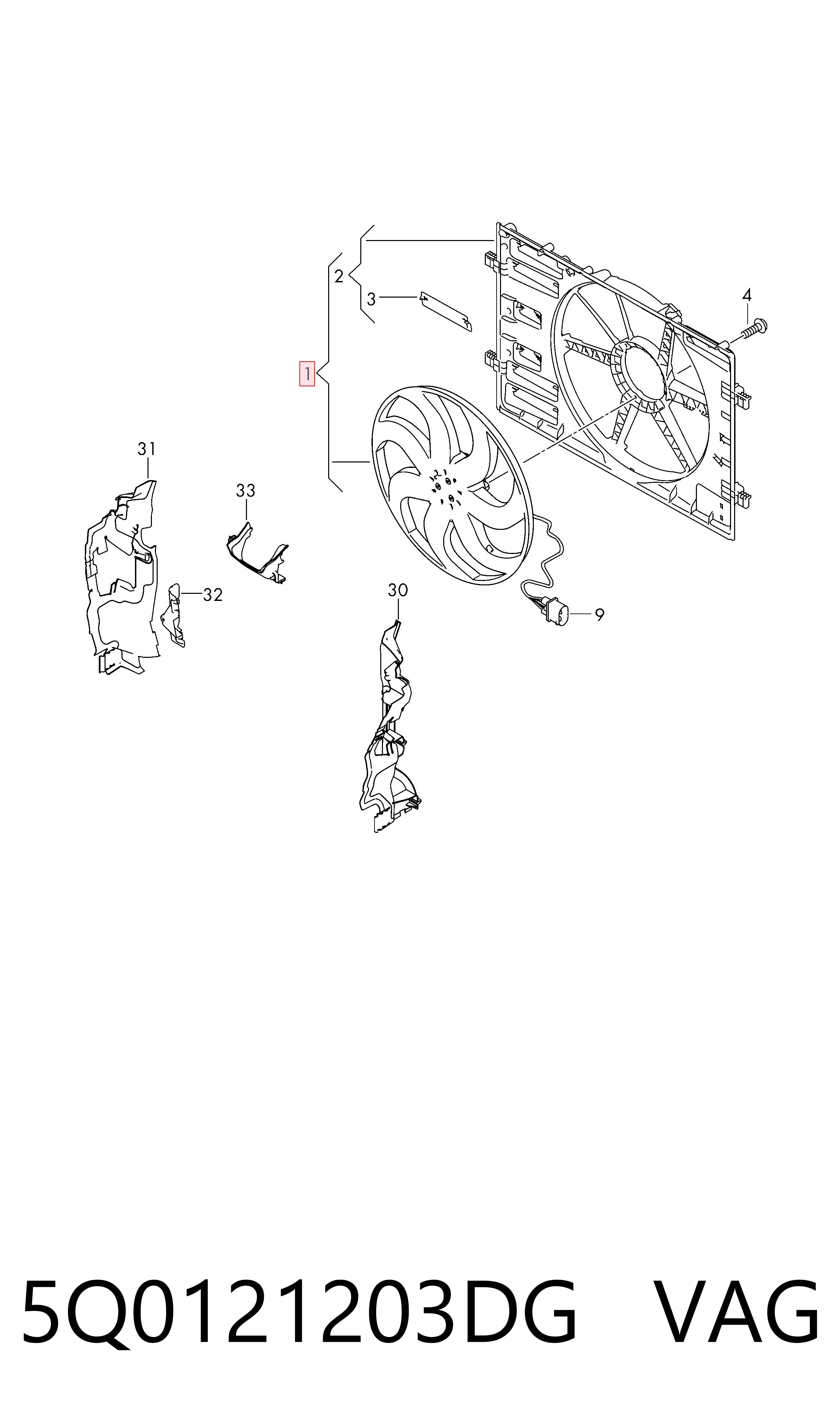 5Q0121203DG VAG