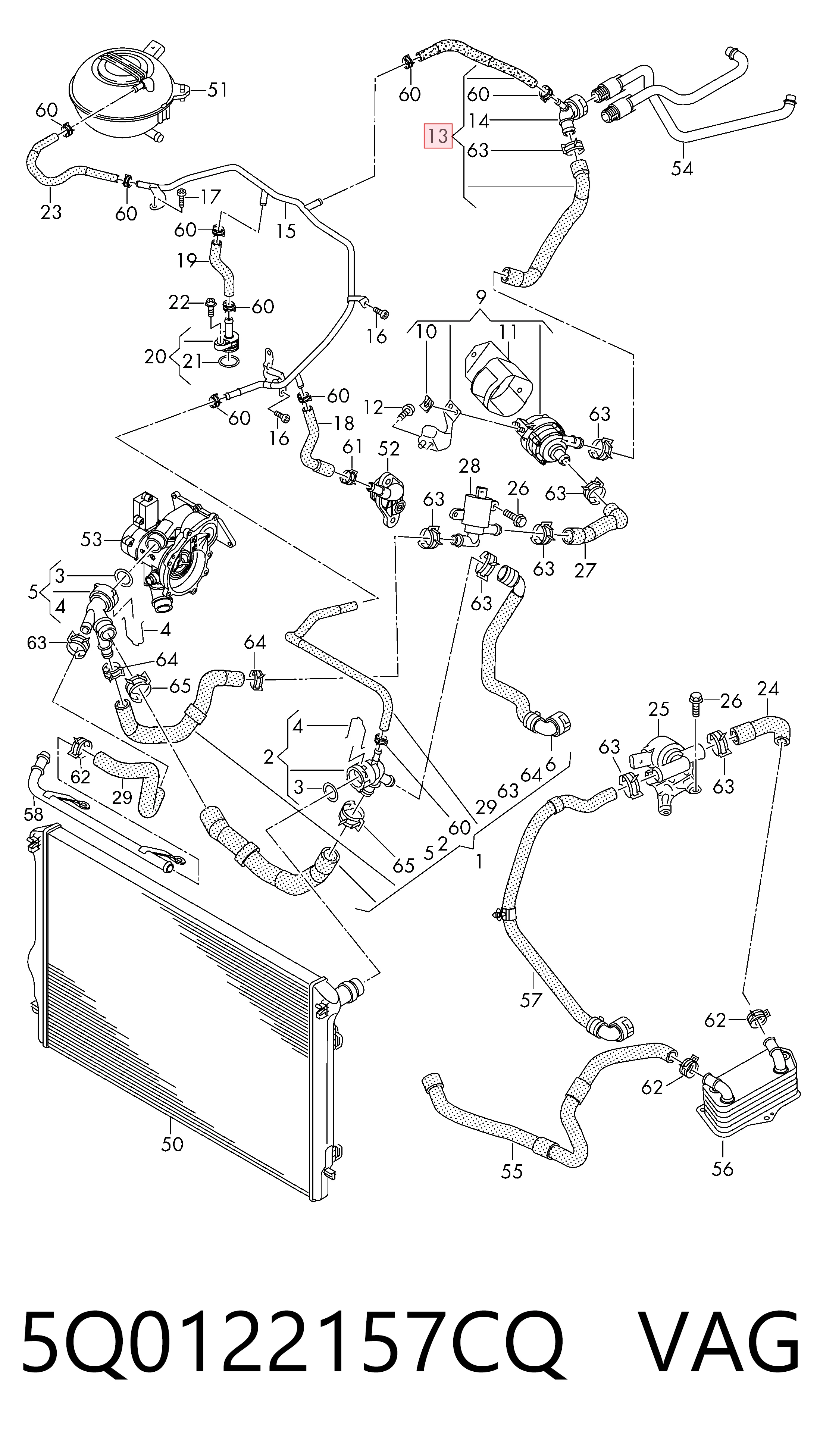 5Q0122157CQ VAG 