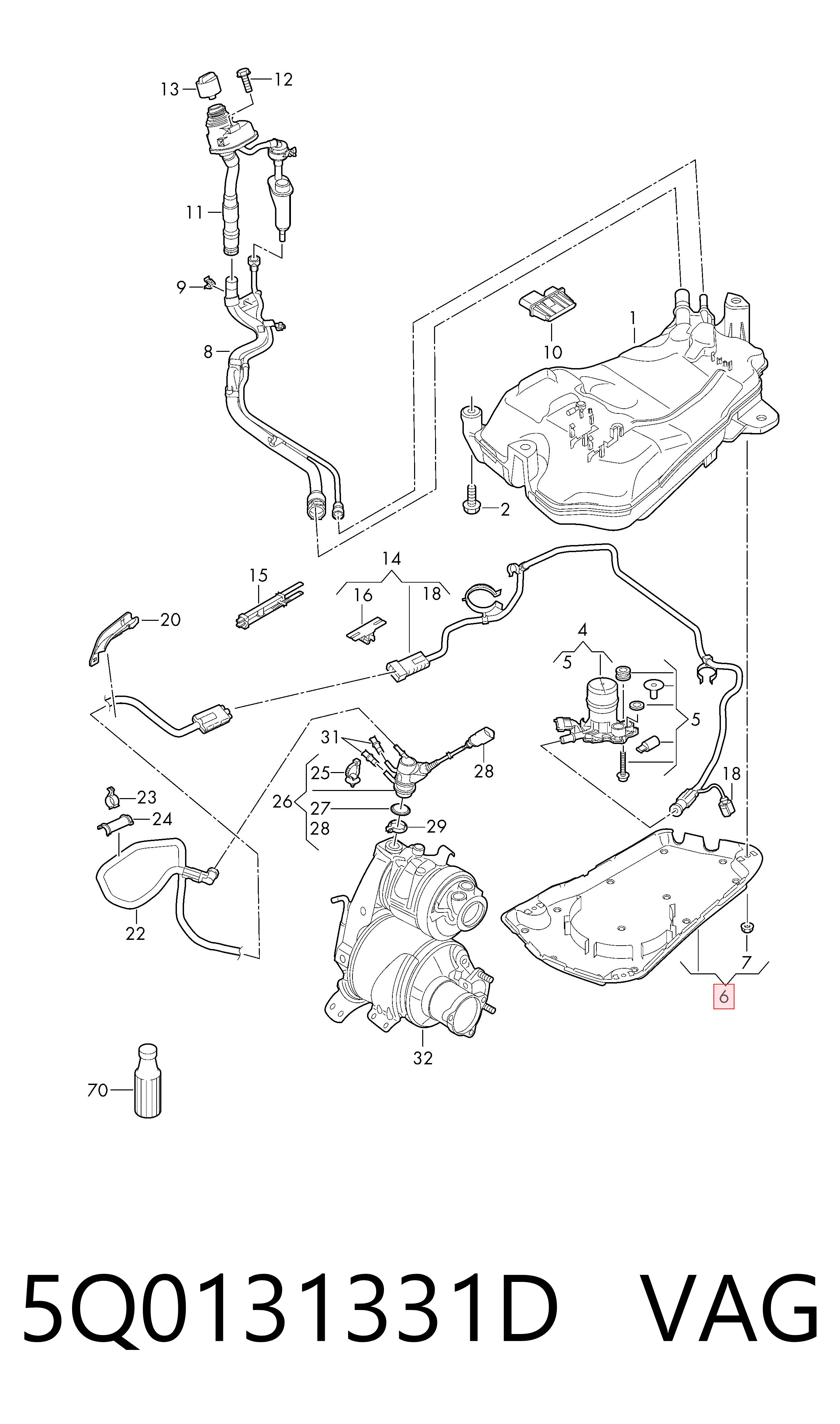 5Q0131331D VAG 