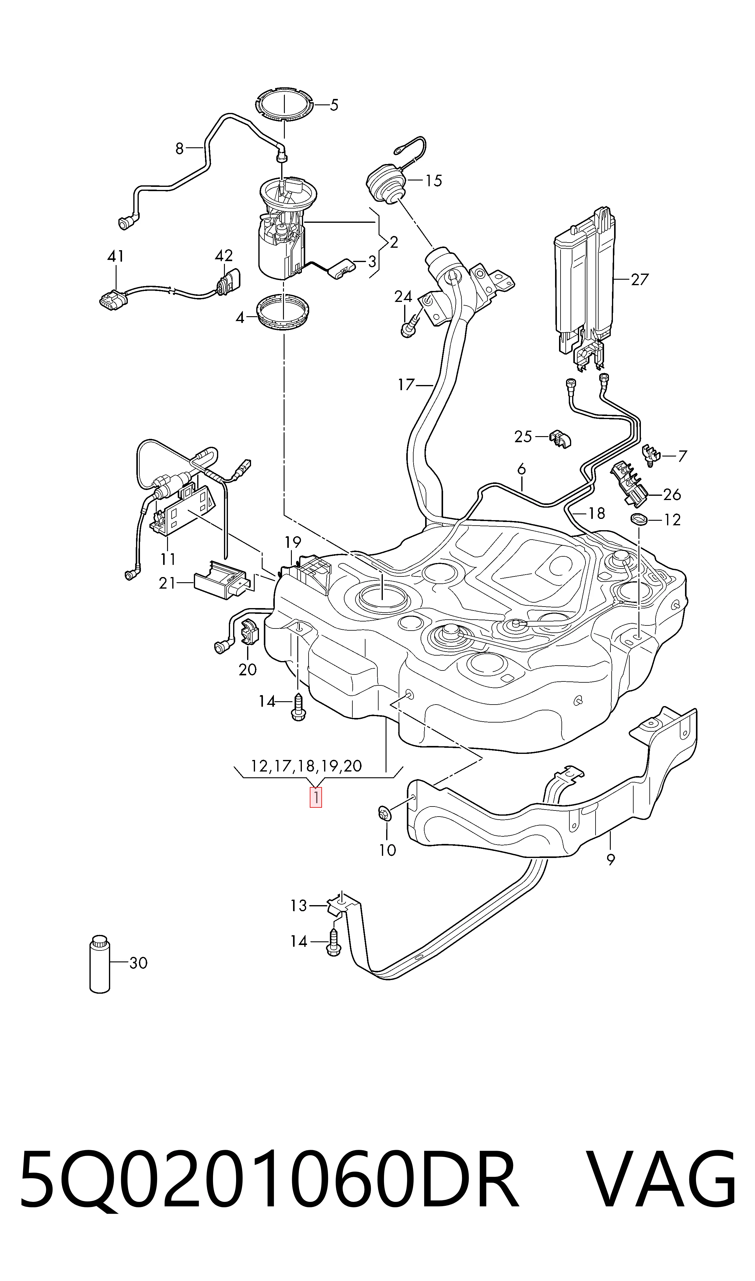 5Q0201060DR VAG