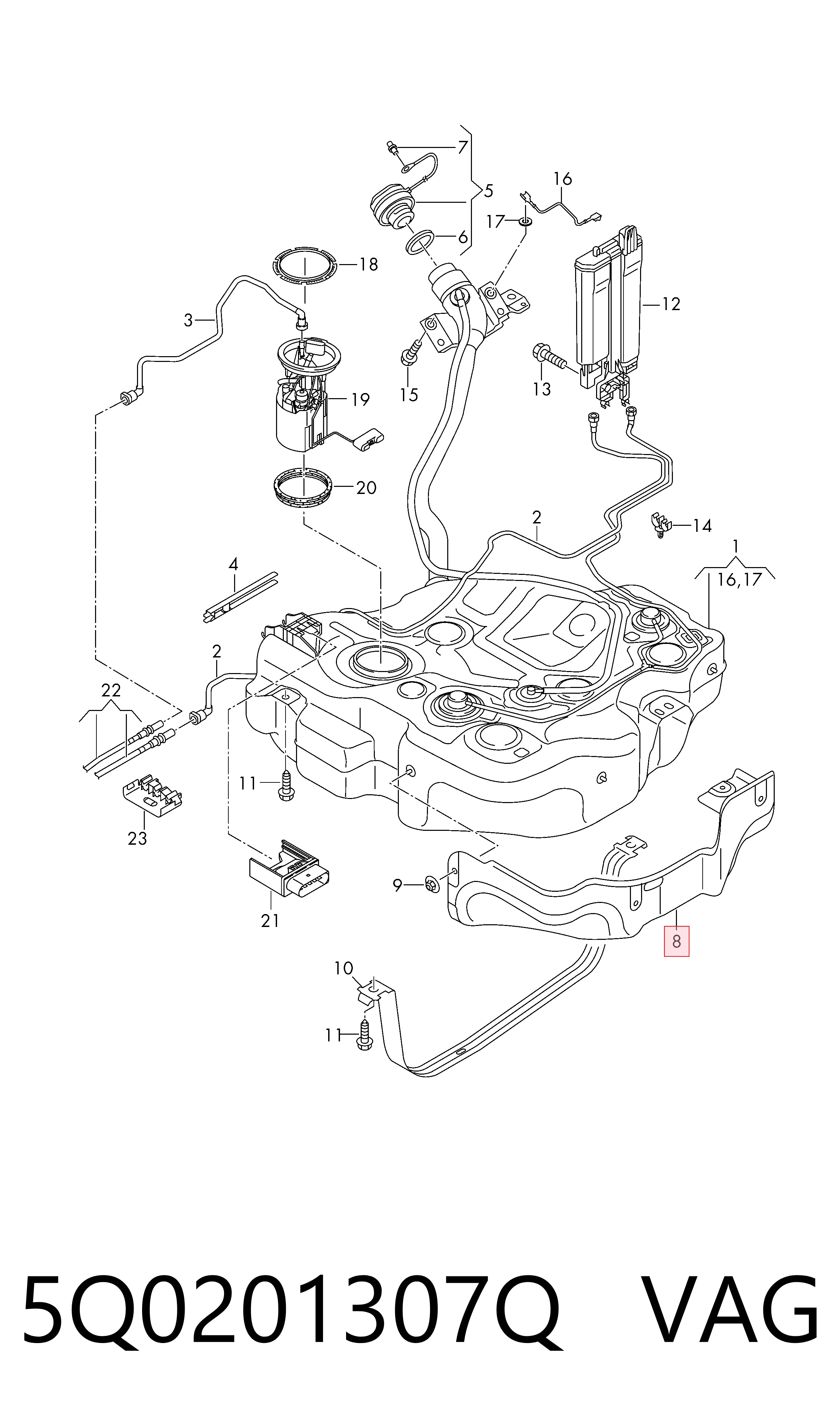 5Q0201307Q VAG 