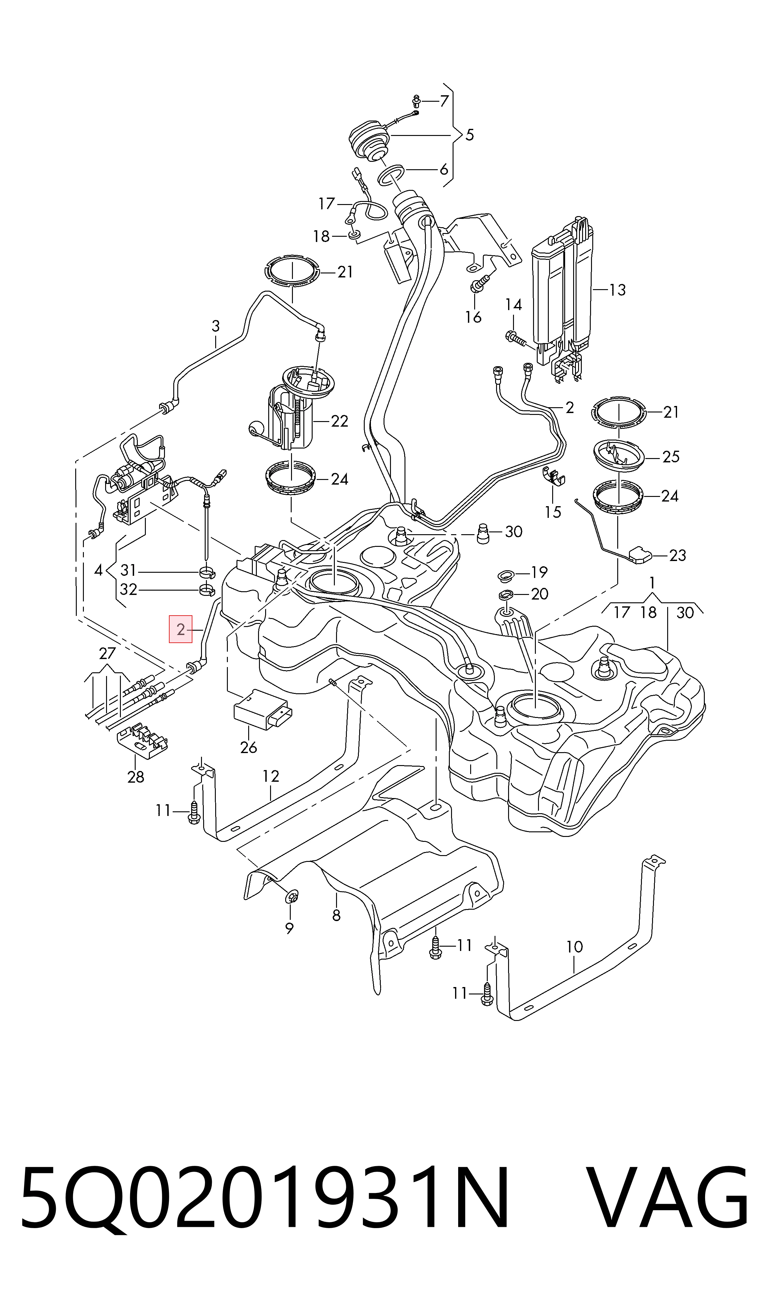 5Q0201931N VAG 