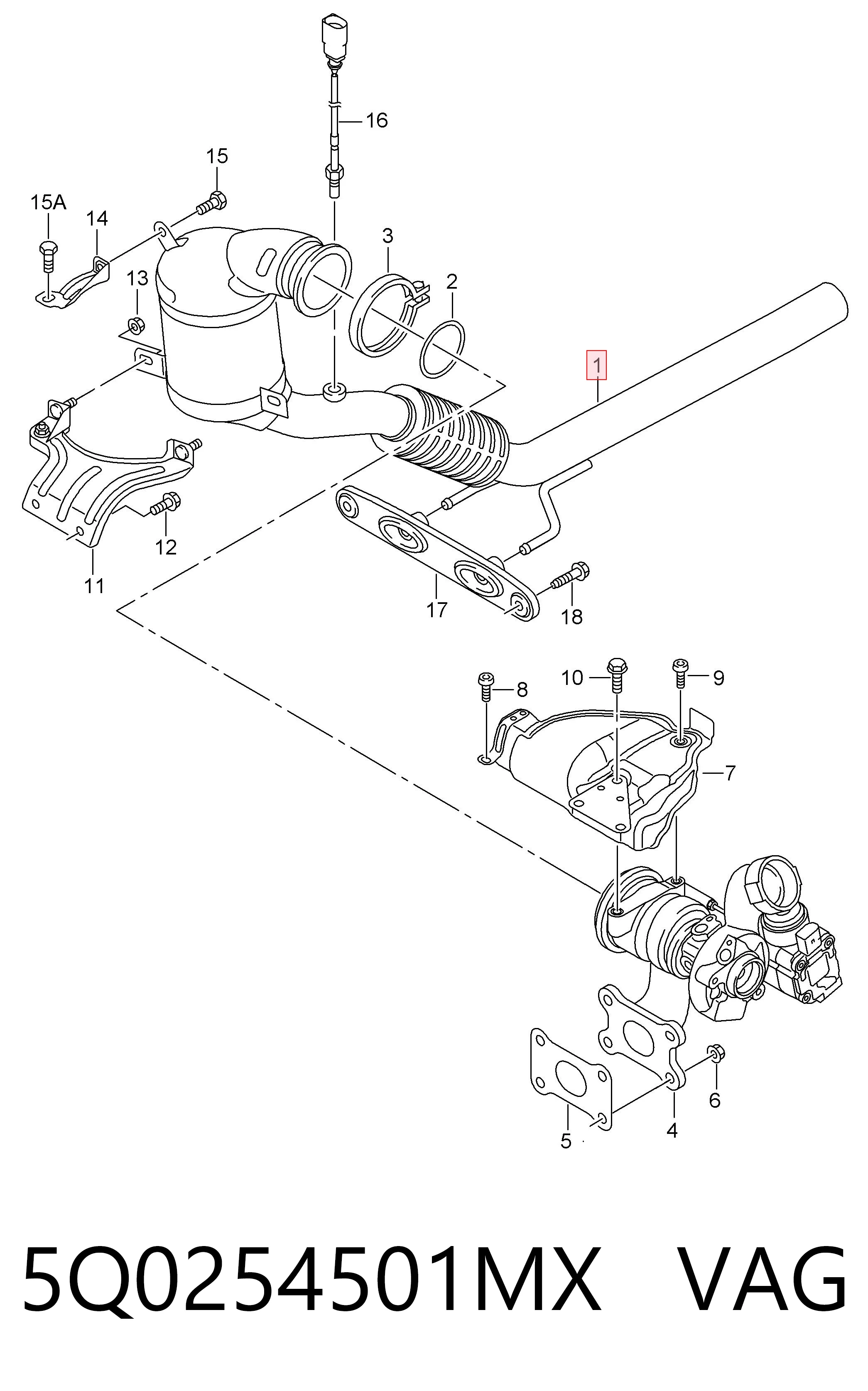 5Q0254501MX VAG
