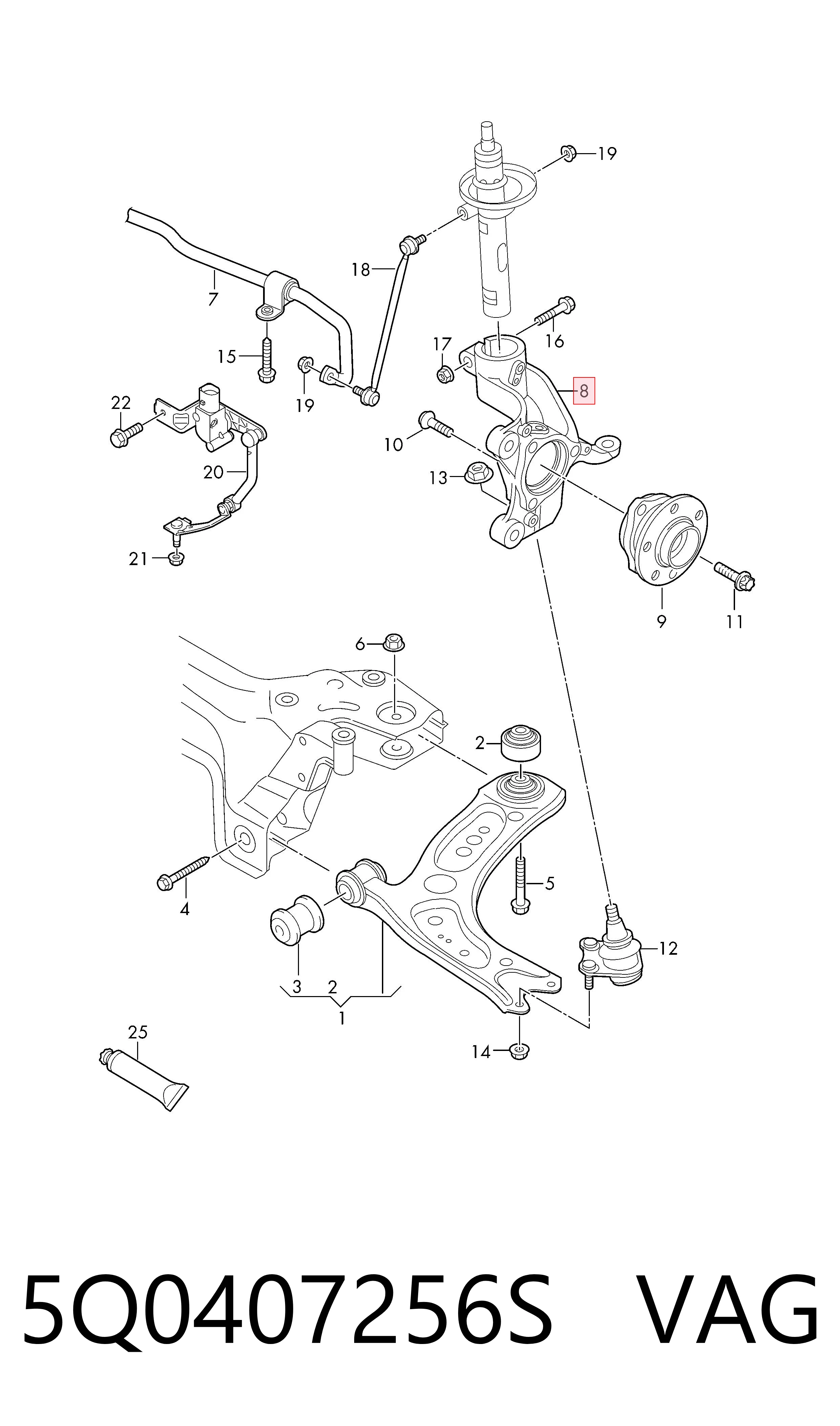 5Q0407256S VAG