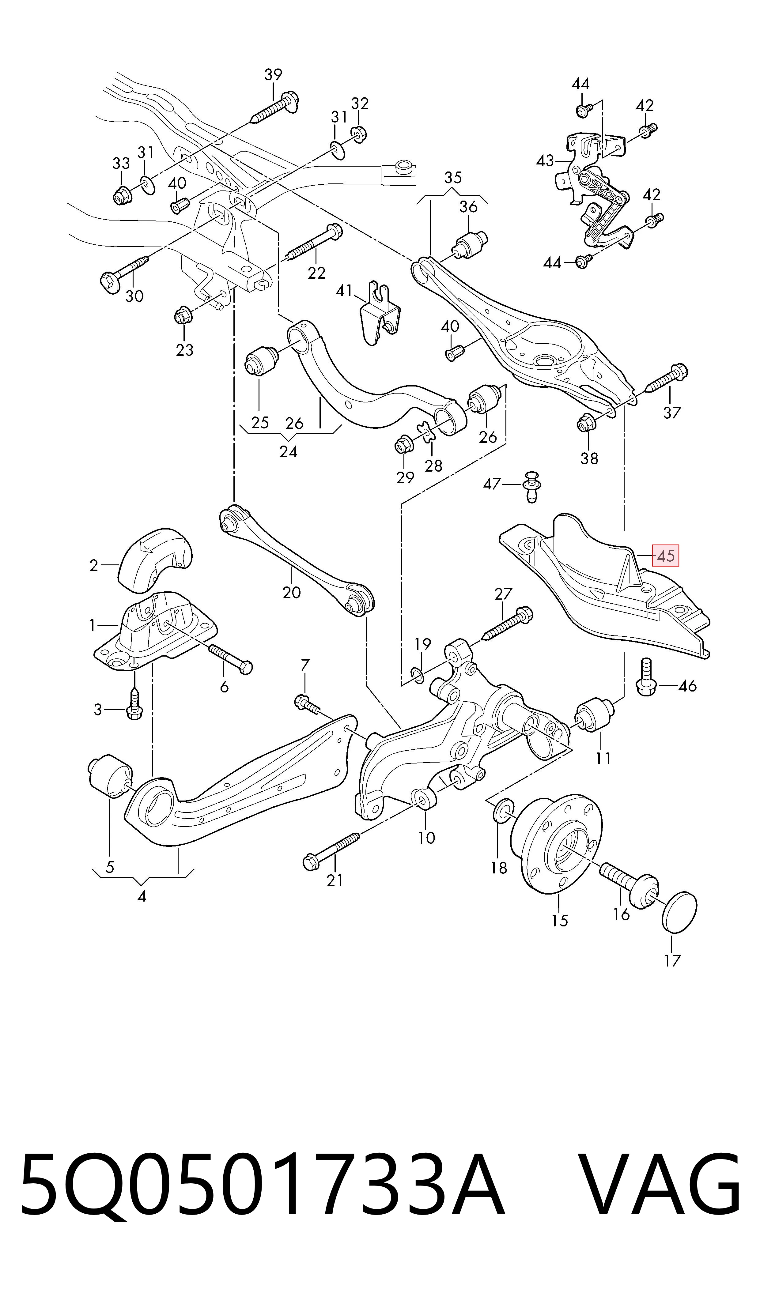 5Q0501733A VAG 