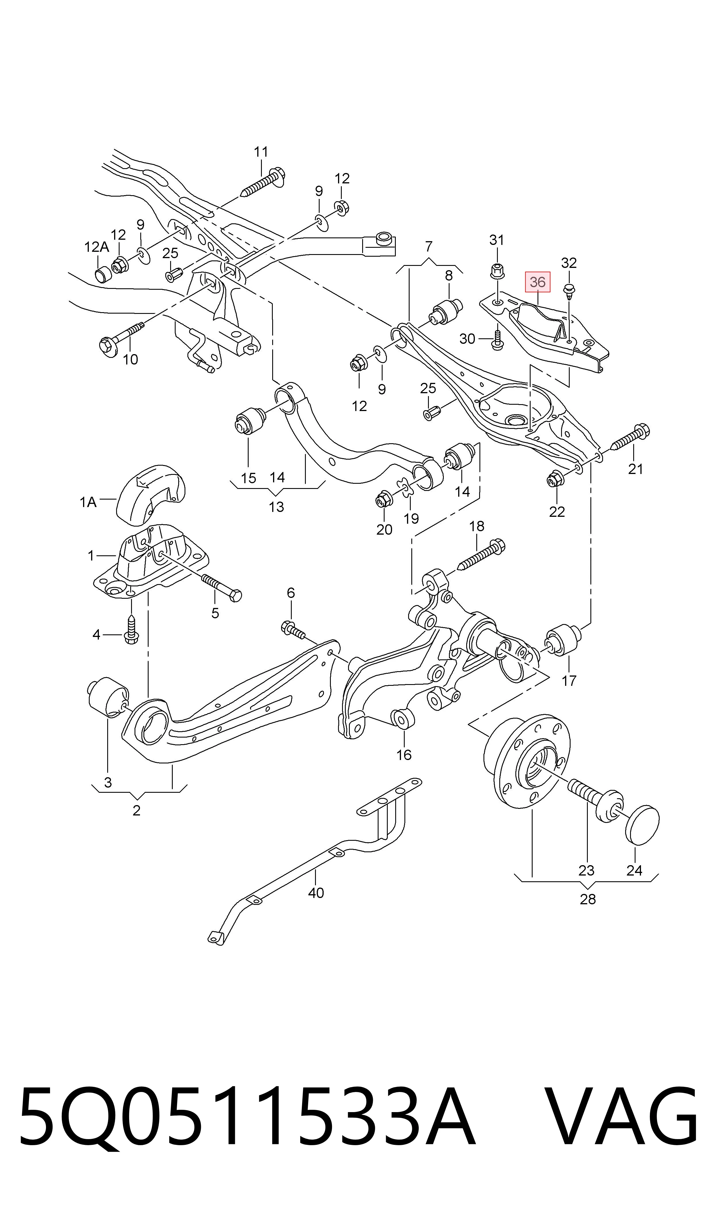 5Q0511533A VAG