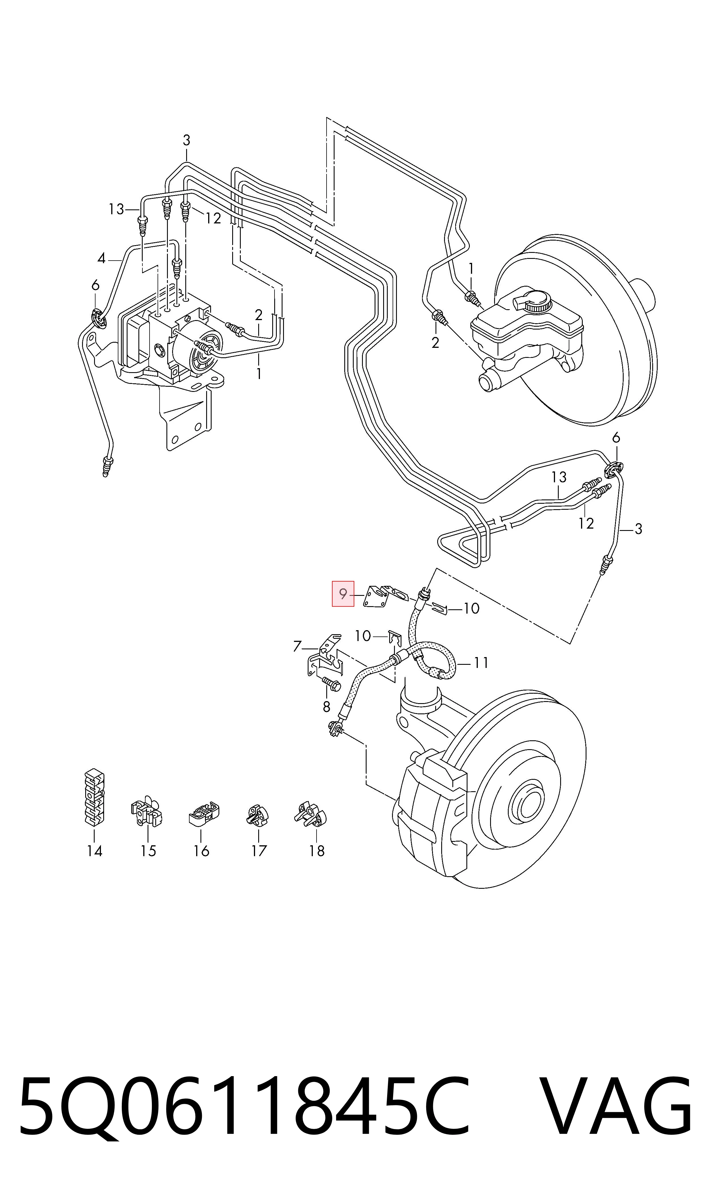 5Q0611845C VAG 