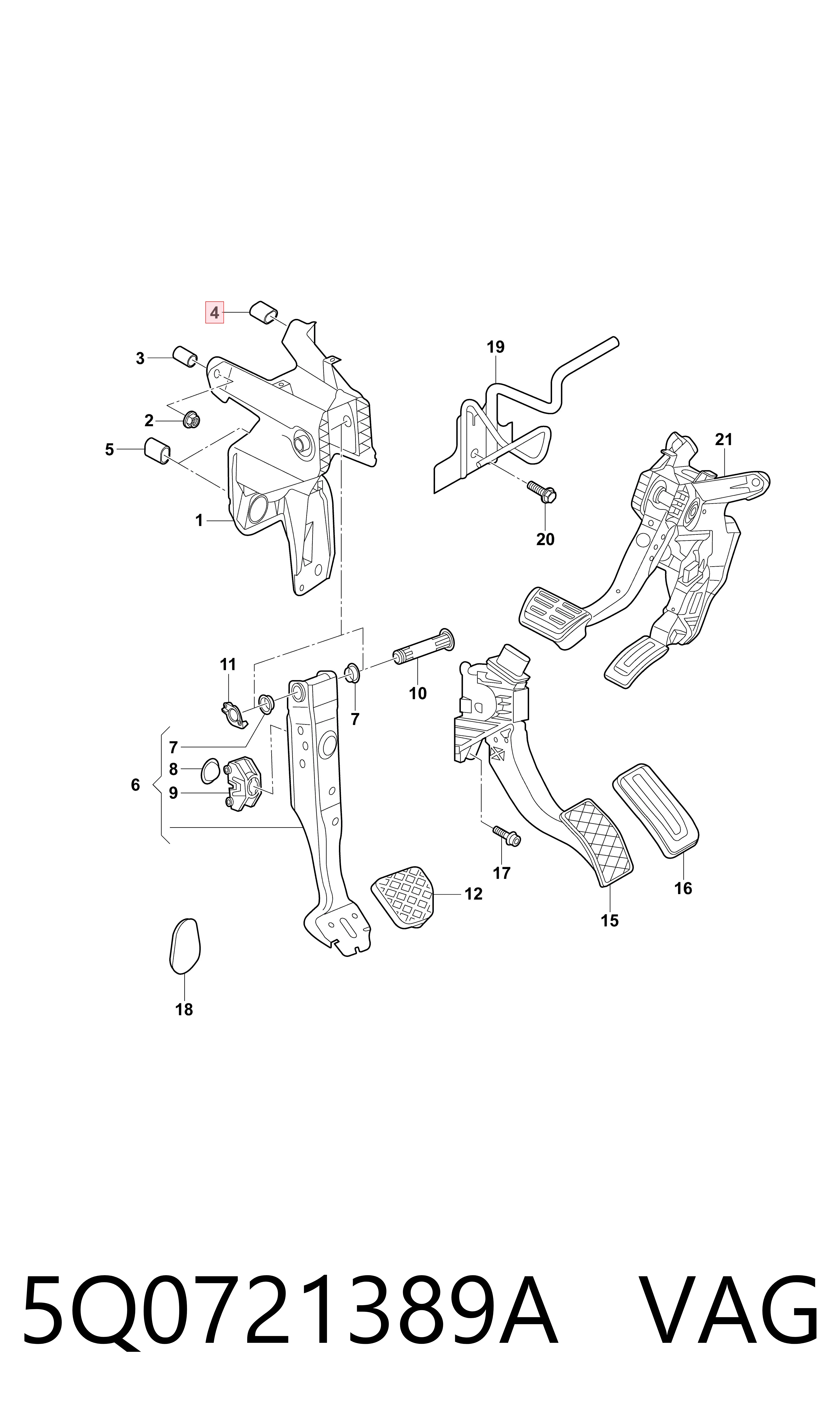 5Q0721389A VAG 