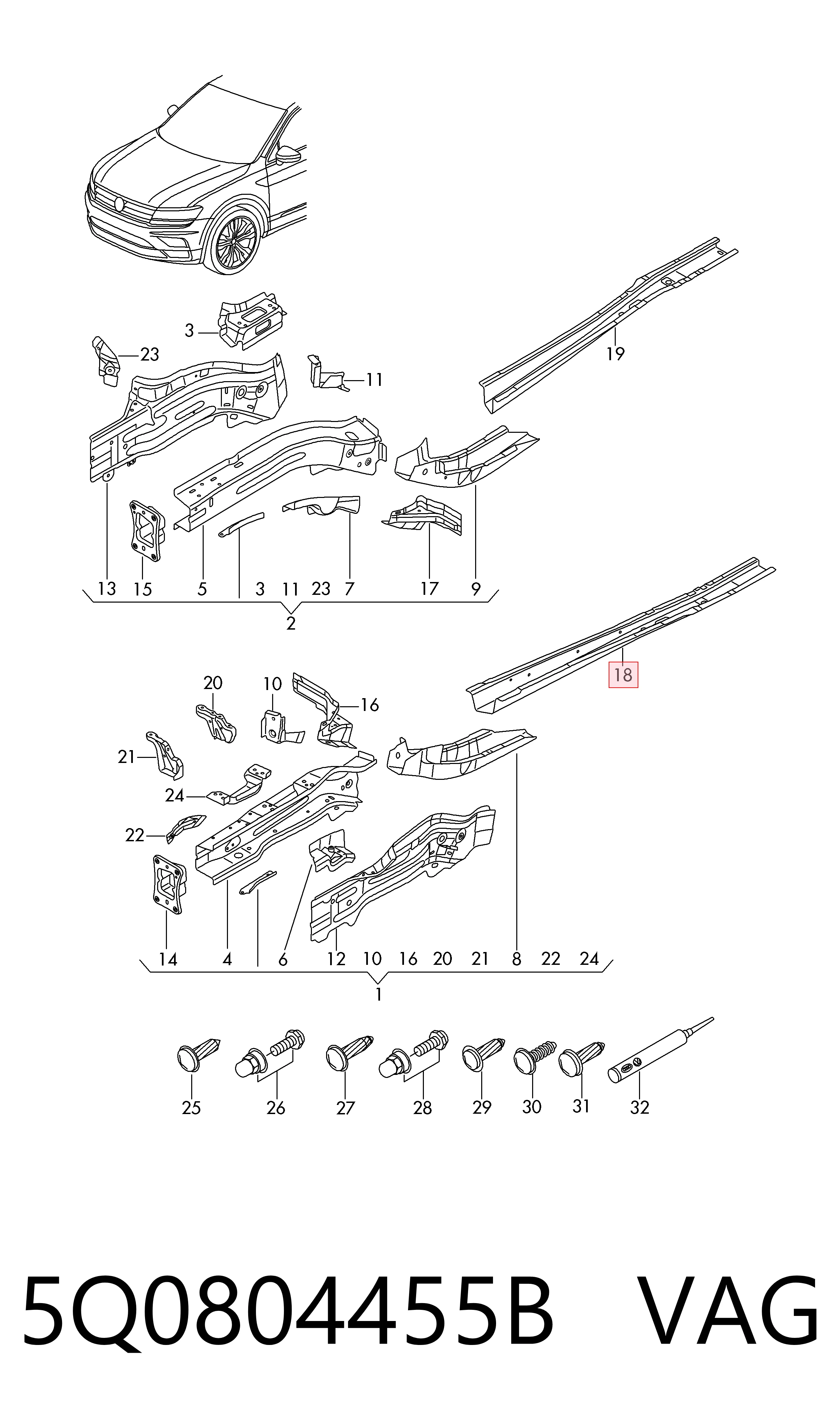 5Q0804455B VAG 