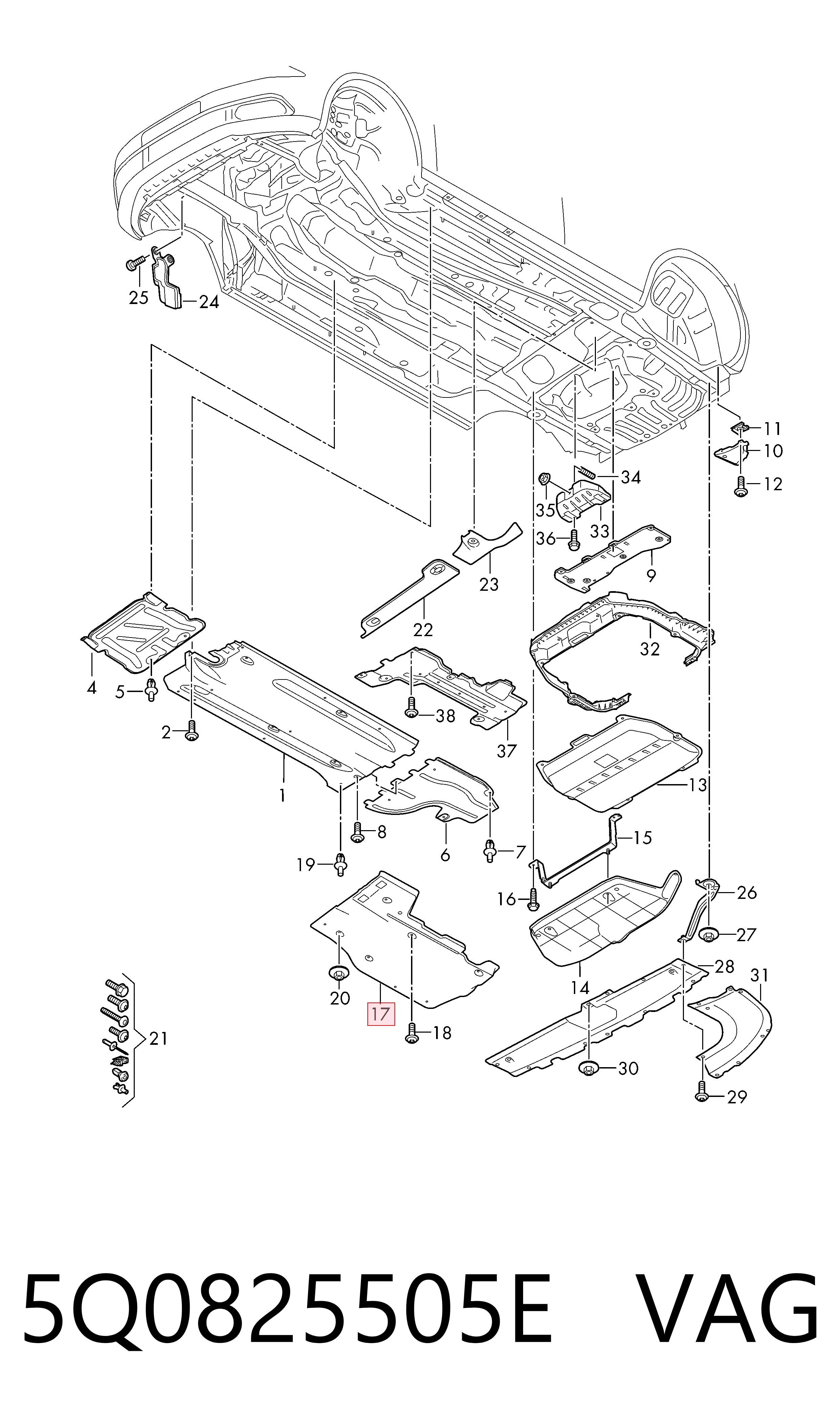 5Q0825505E VAG