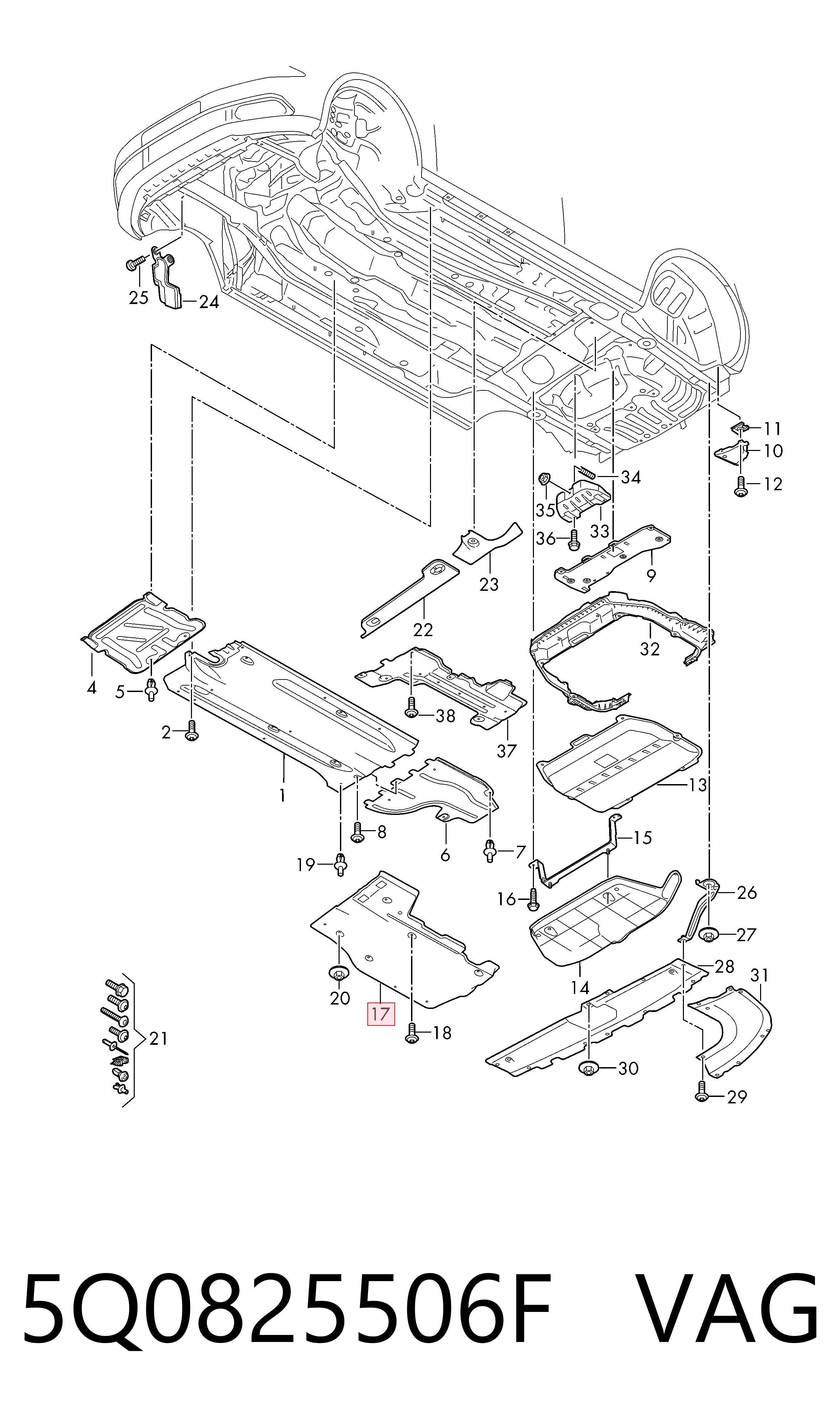 5Q0825506F VAG