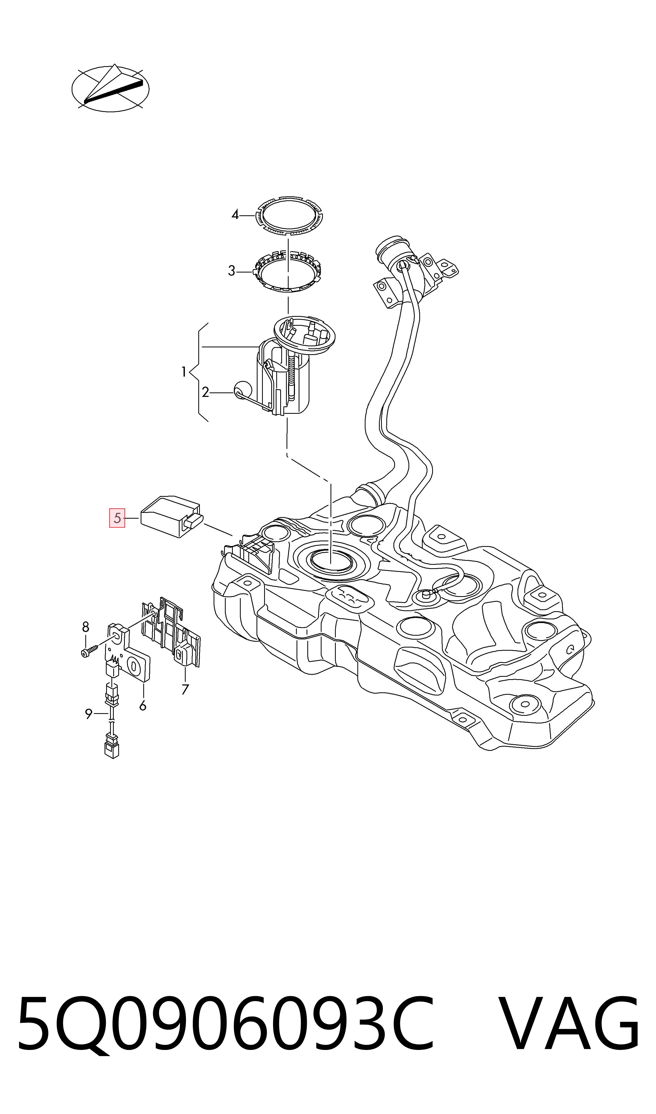 5Q0906093C VAG
