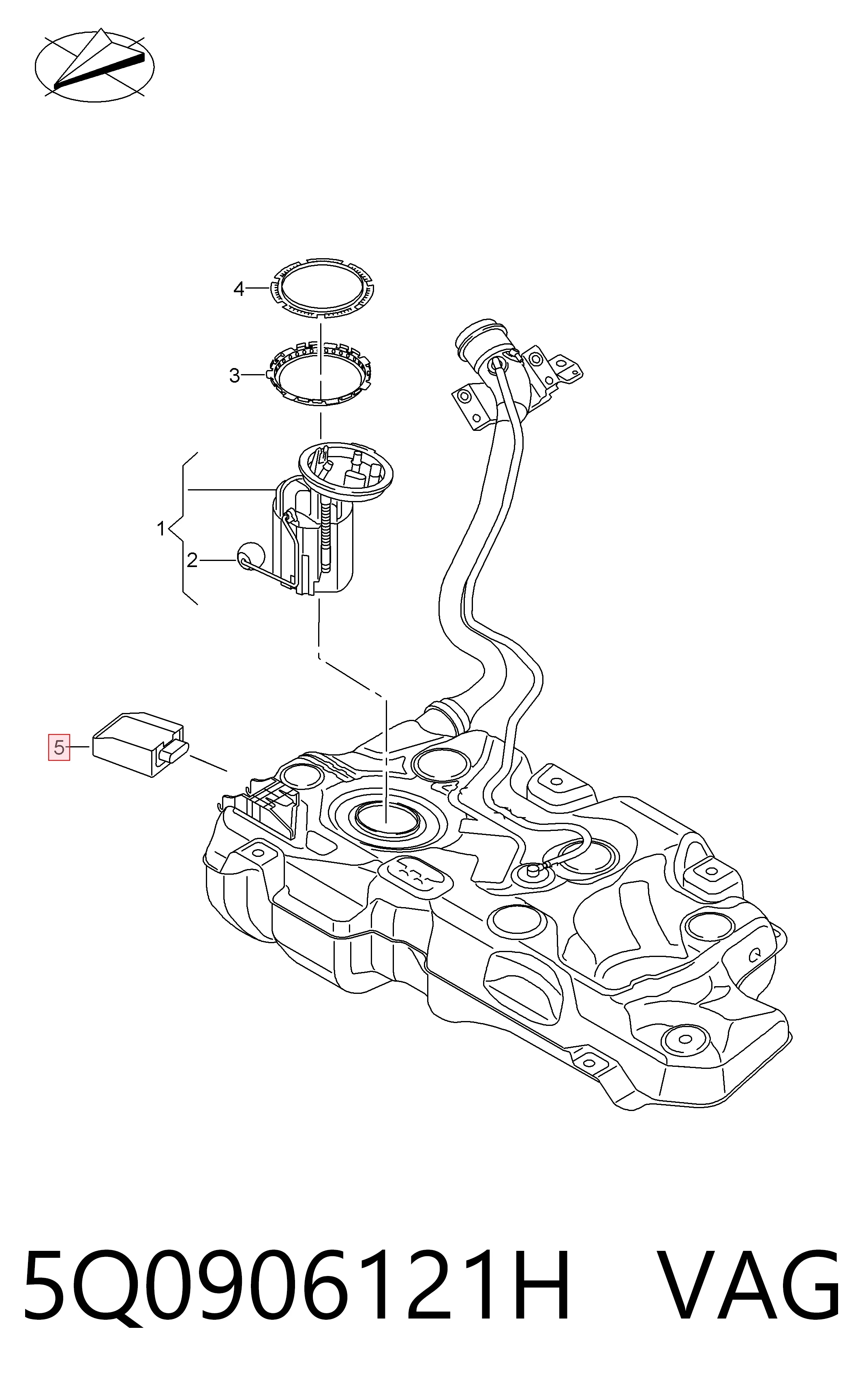 5Q0906121H VAG