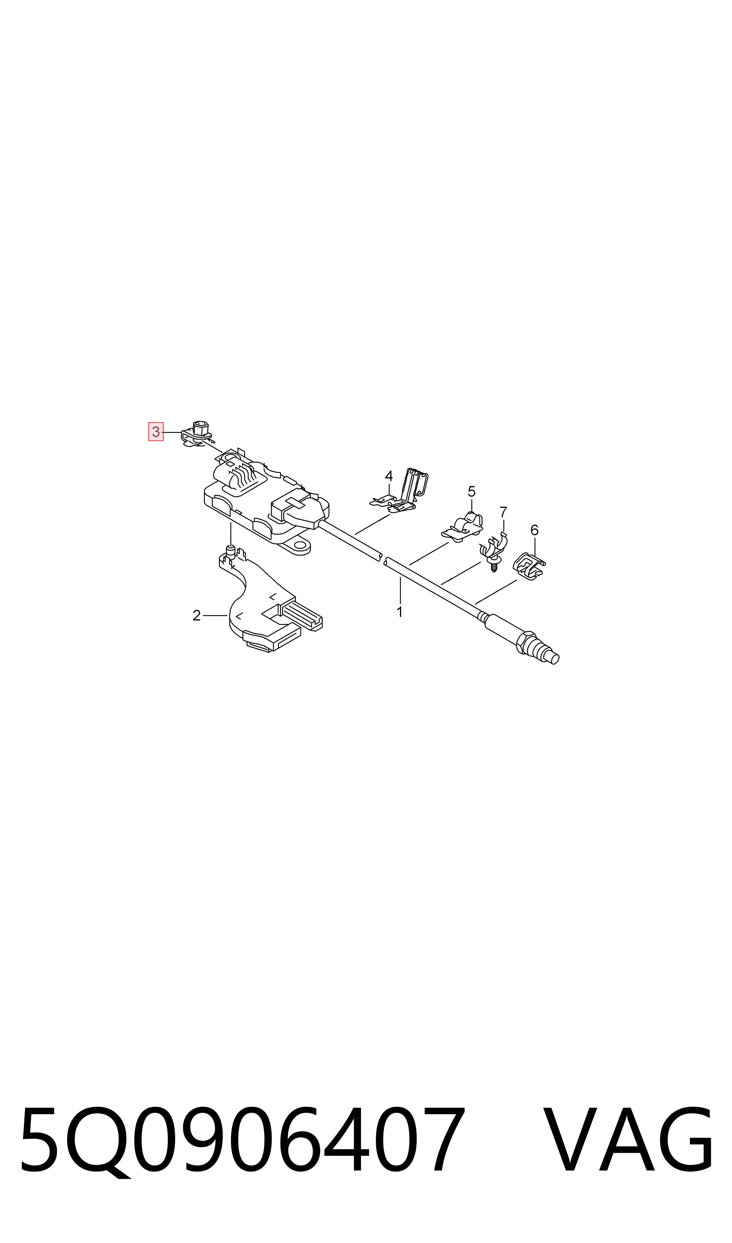  VAG 5Q0906407 preço, a partir de 1,90 USD