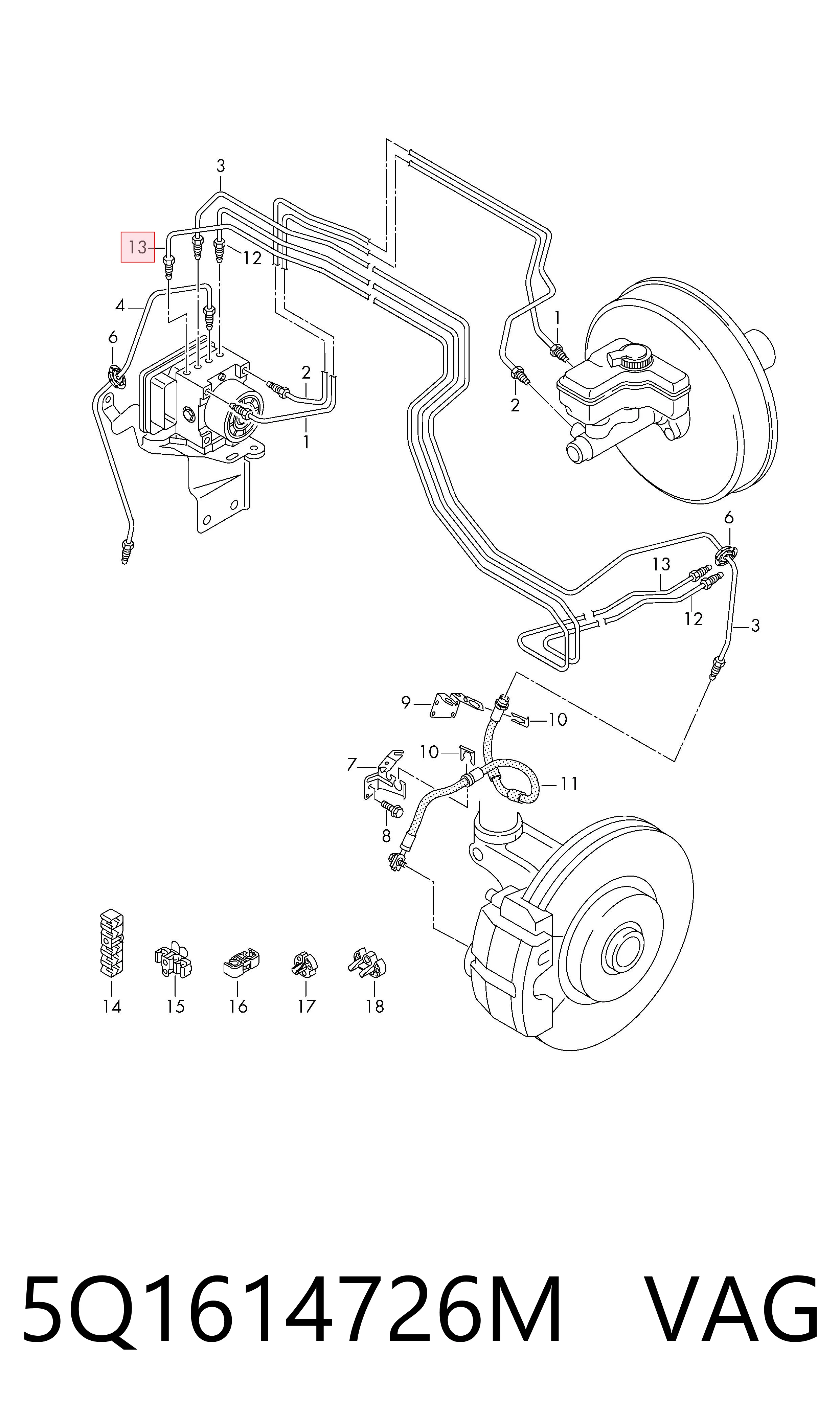 5Q1614726M VAG 