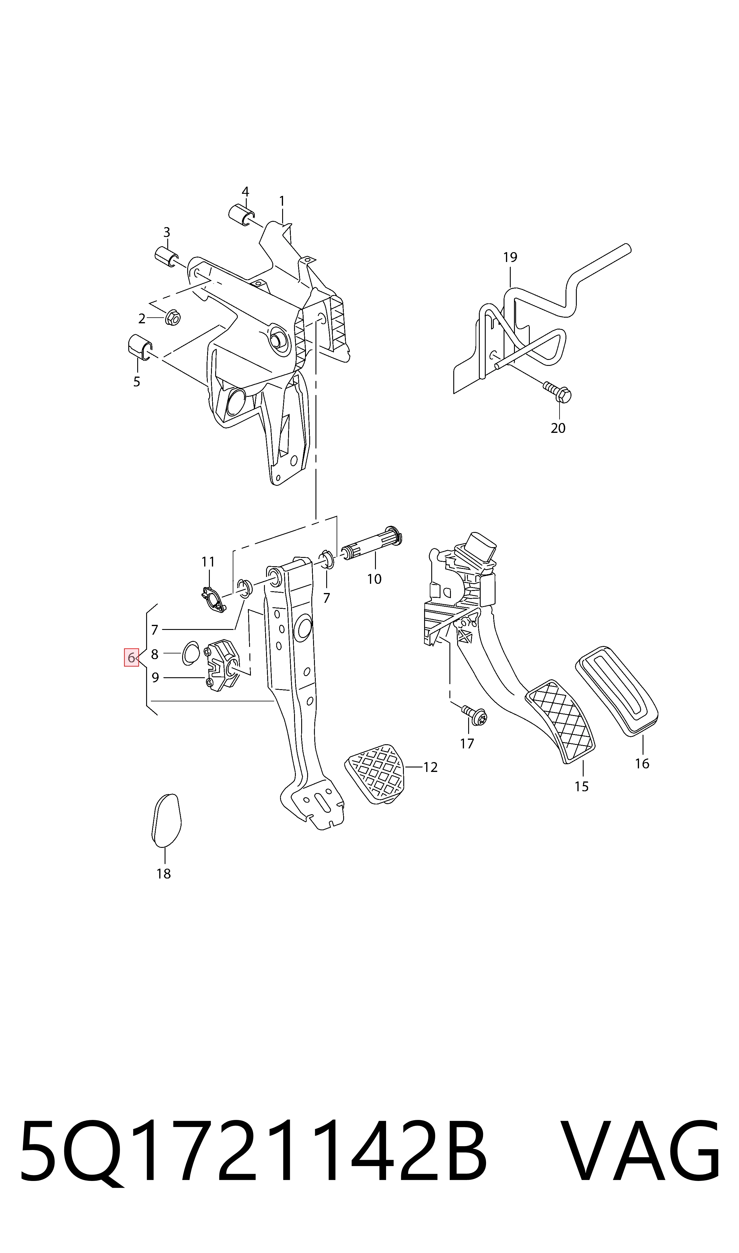 5Q1721142B VAG