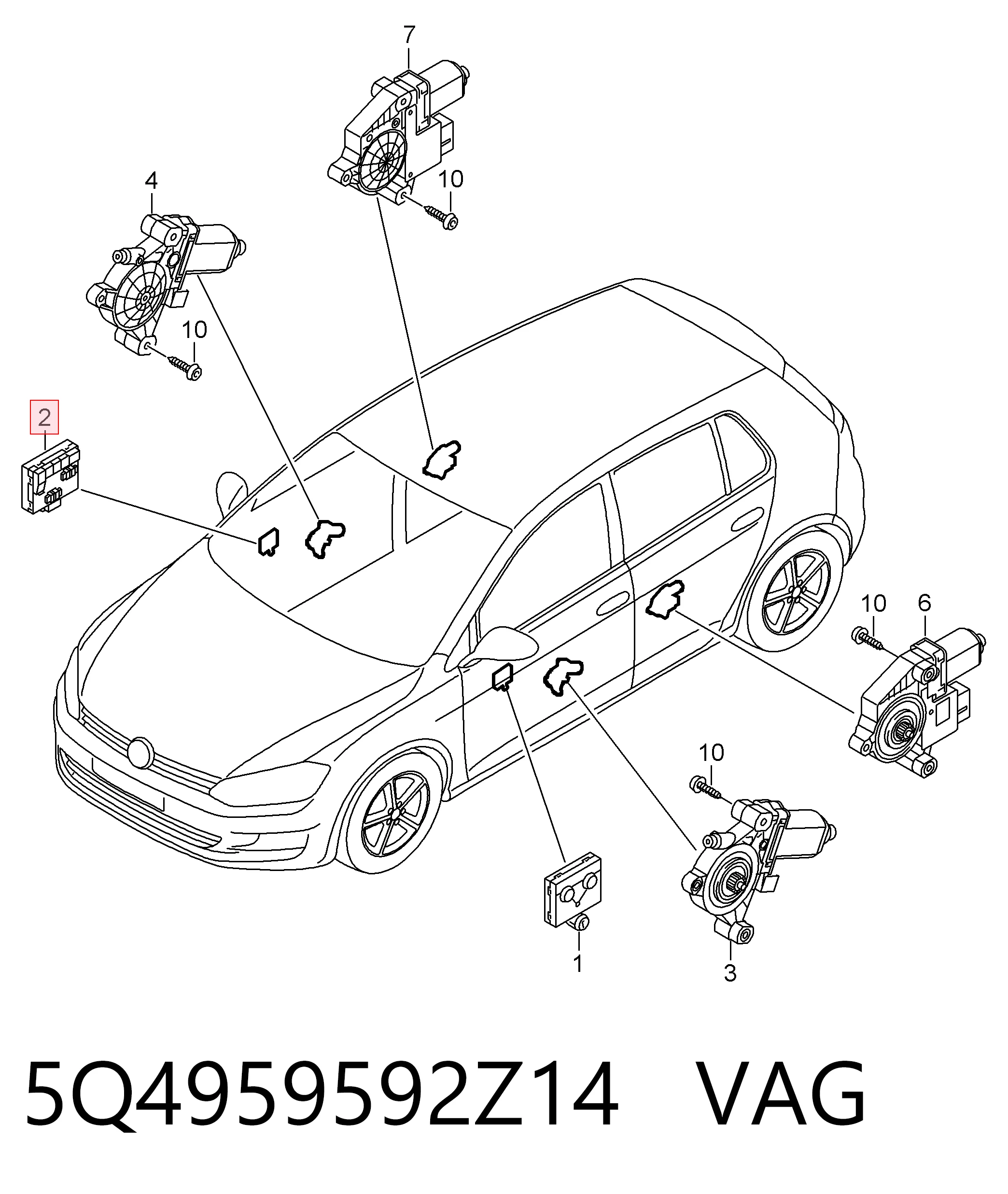 Compre Unidade de conforto Skoda Octavia 