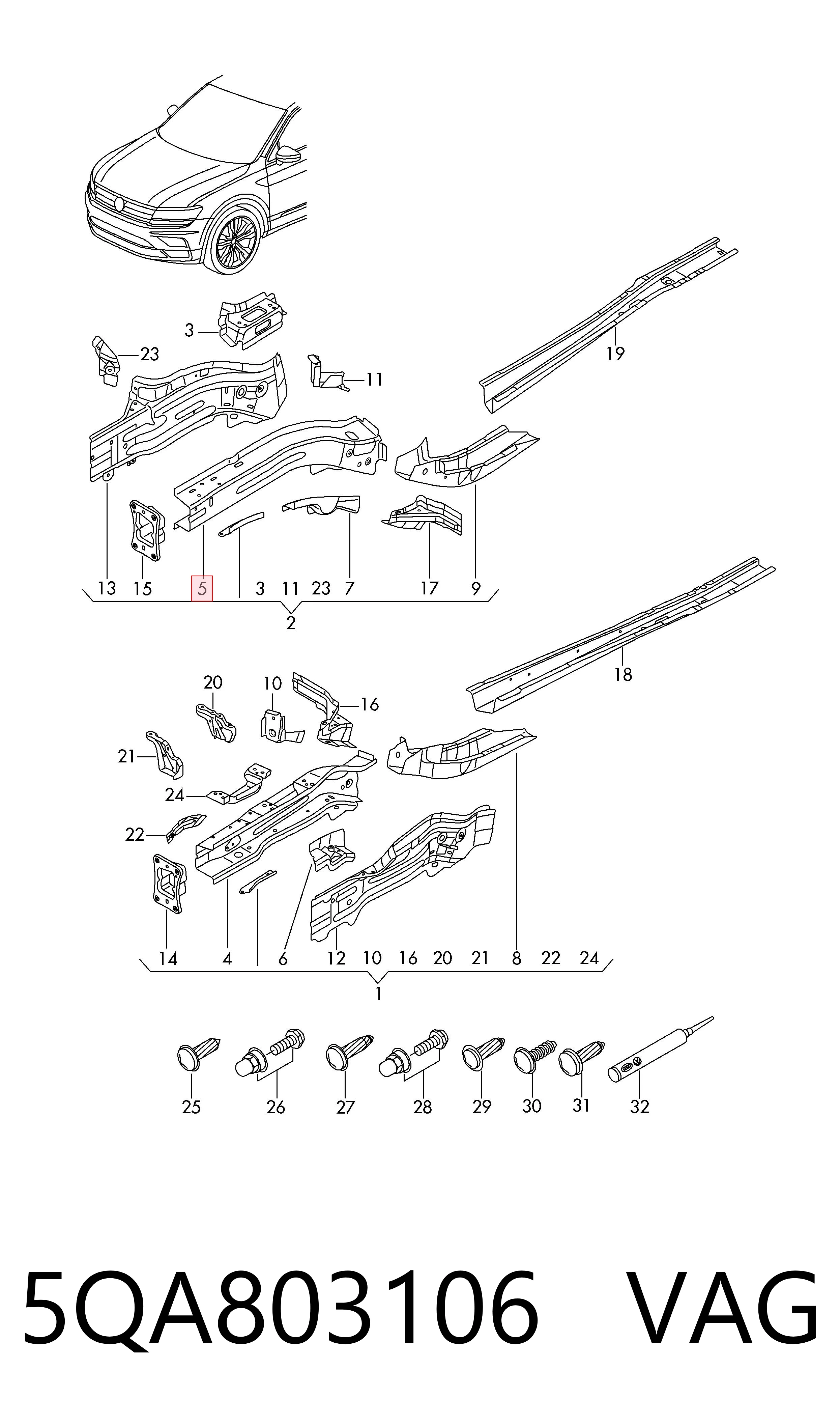 5QA803106 VAG