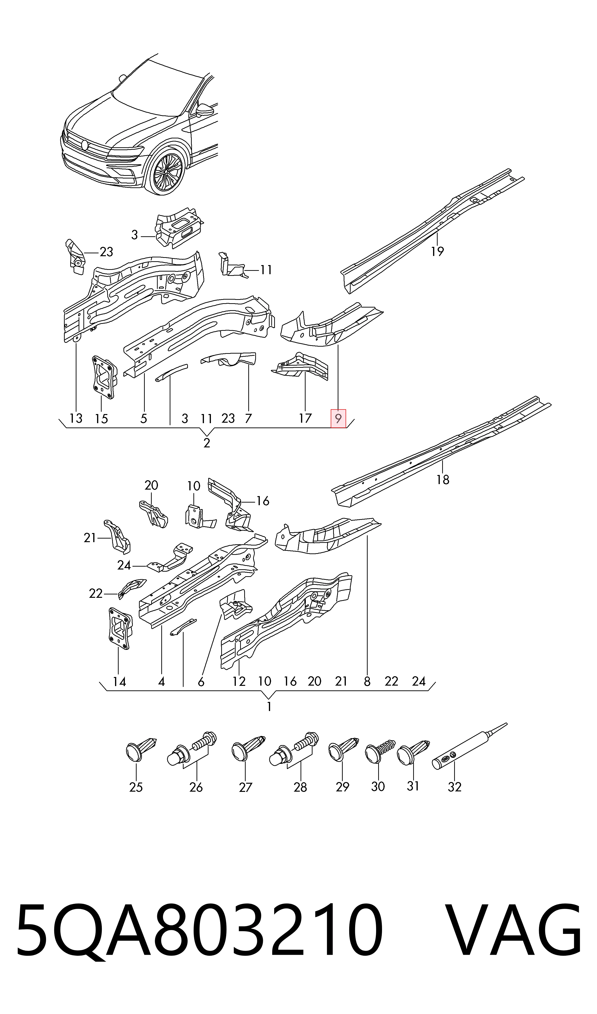 5QA803210 VAG
